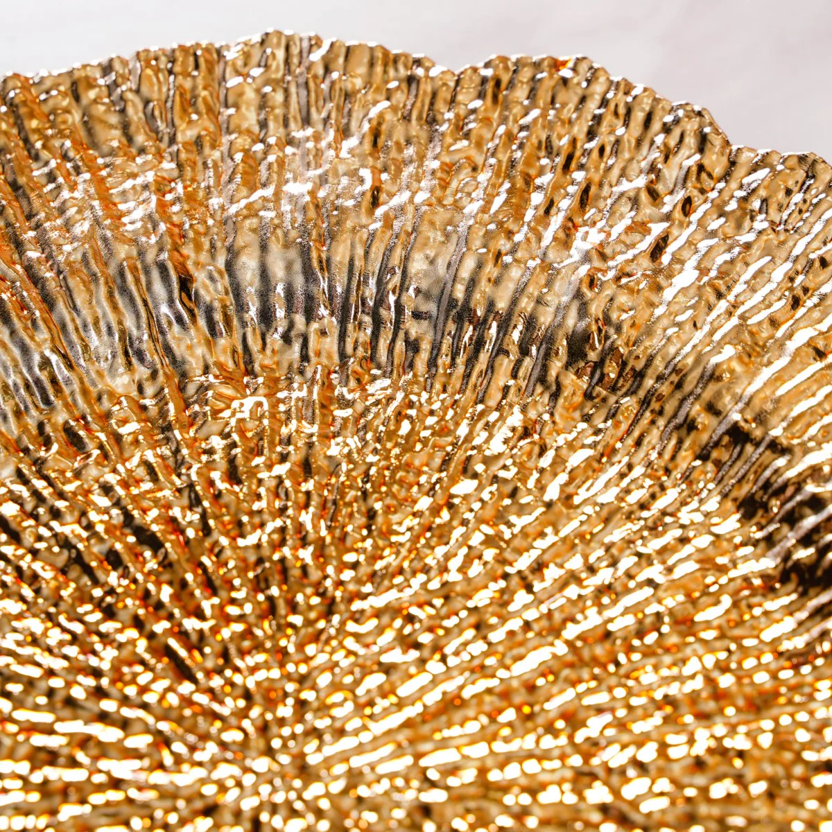 Luxury Gold Reef Charger Plate Set Of 6 12 Inch - Image 9
