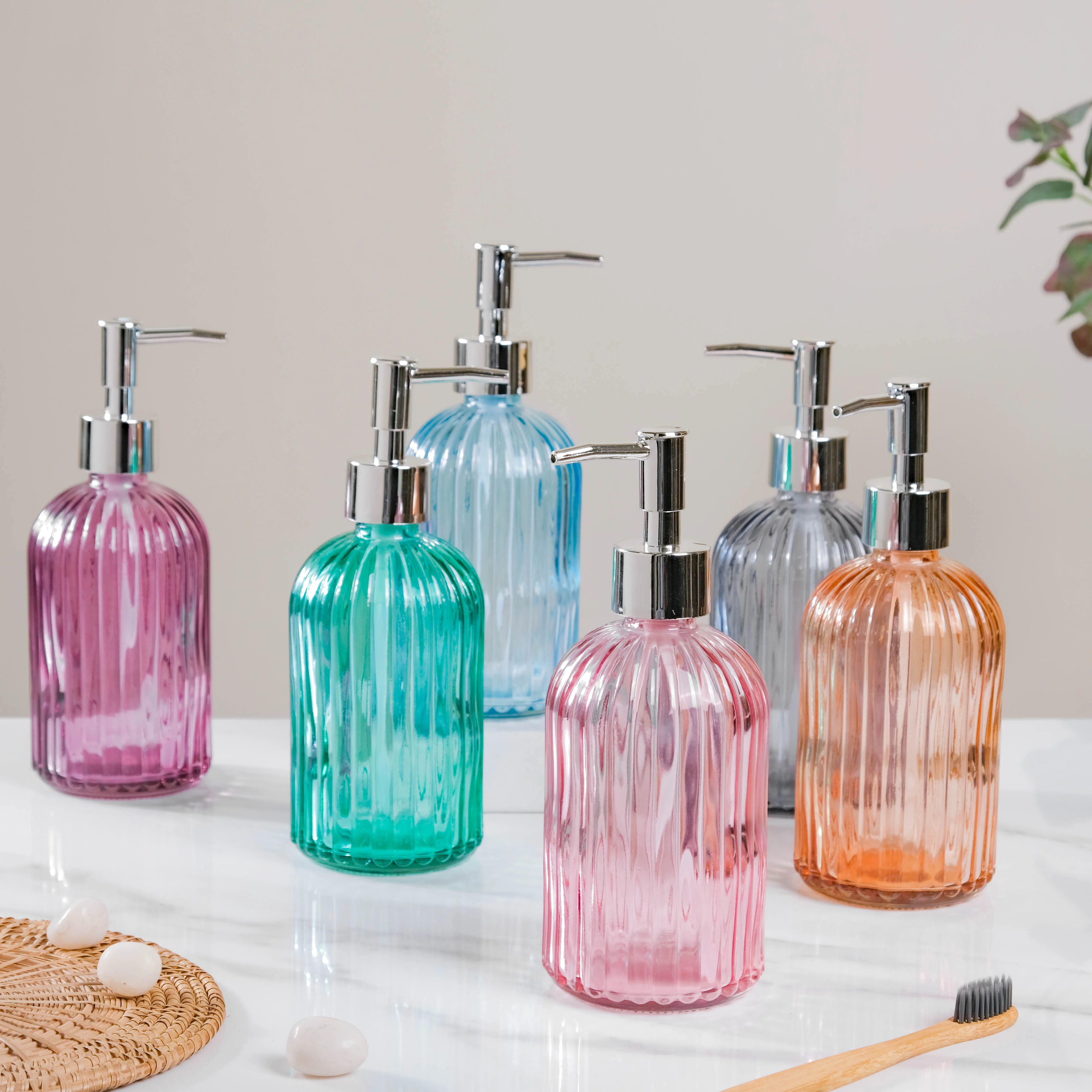 Majestic Purple Glass Dispenser With Nozzle - Image 8