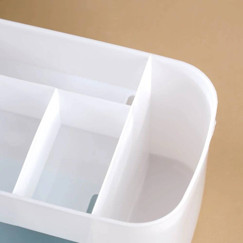 Makeup Storage Box With Drawer White - Image 11
