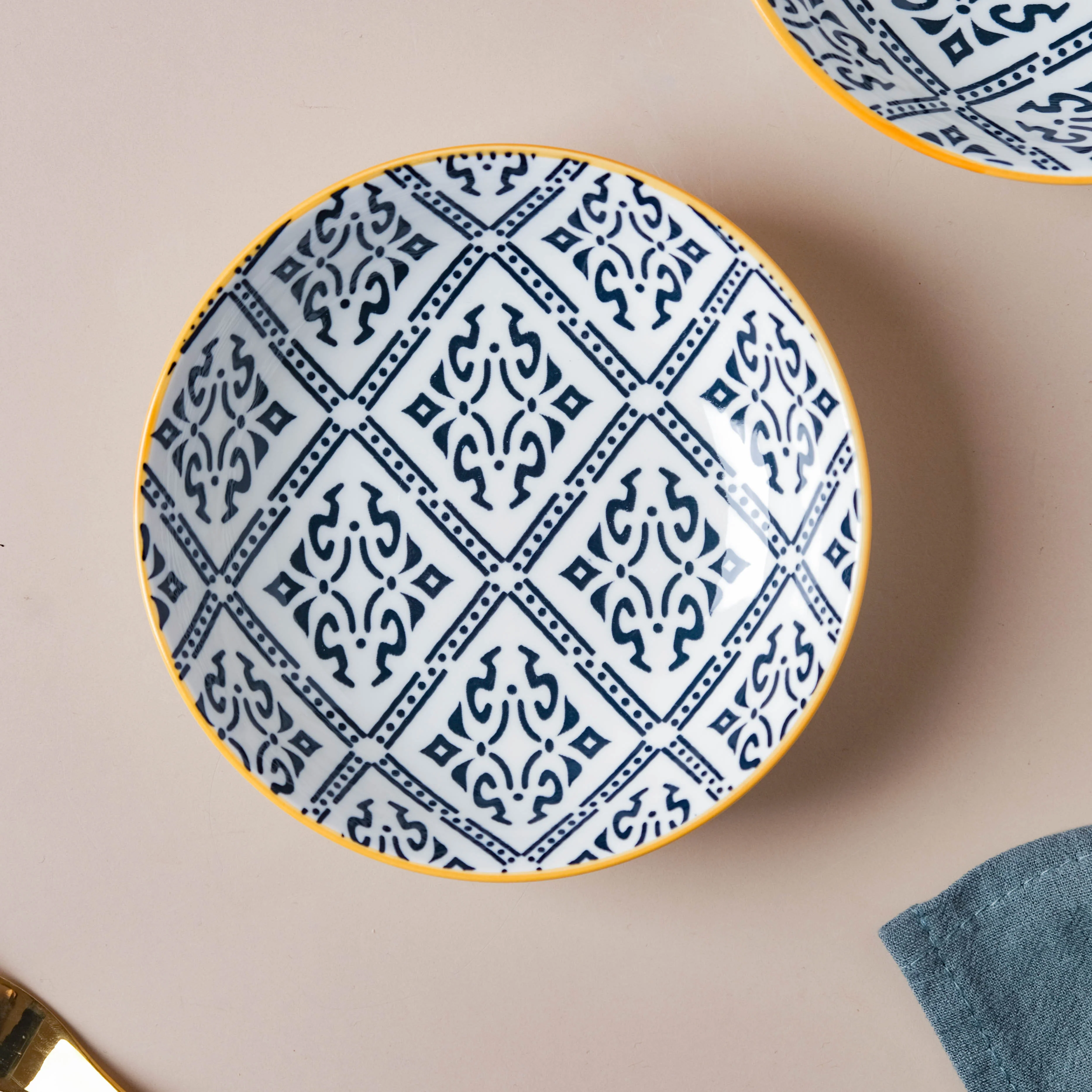 Mandala Appetizer Plate Set of 2 - Image 12