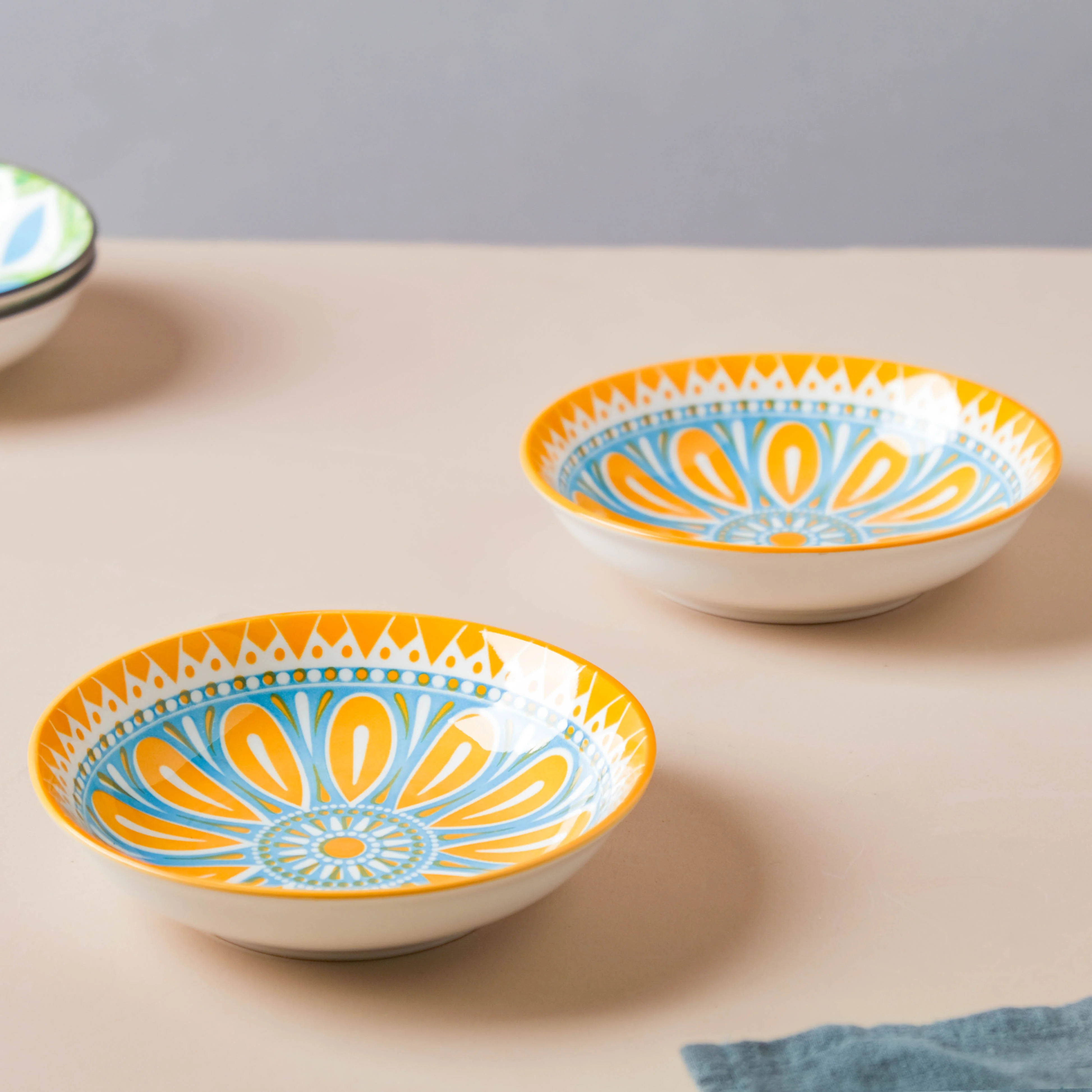 Mandala Appetizer Plate Set of 2 - Image 7