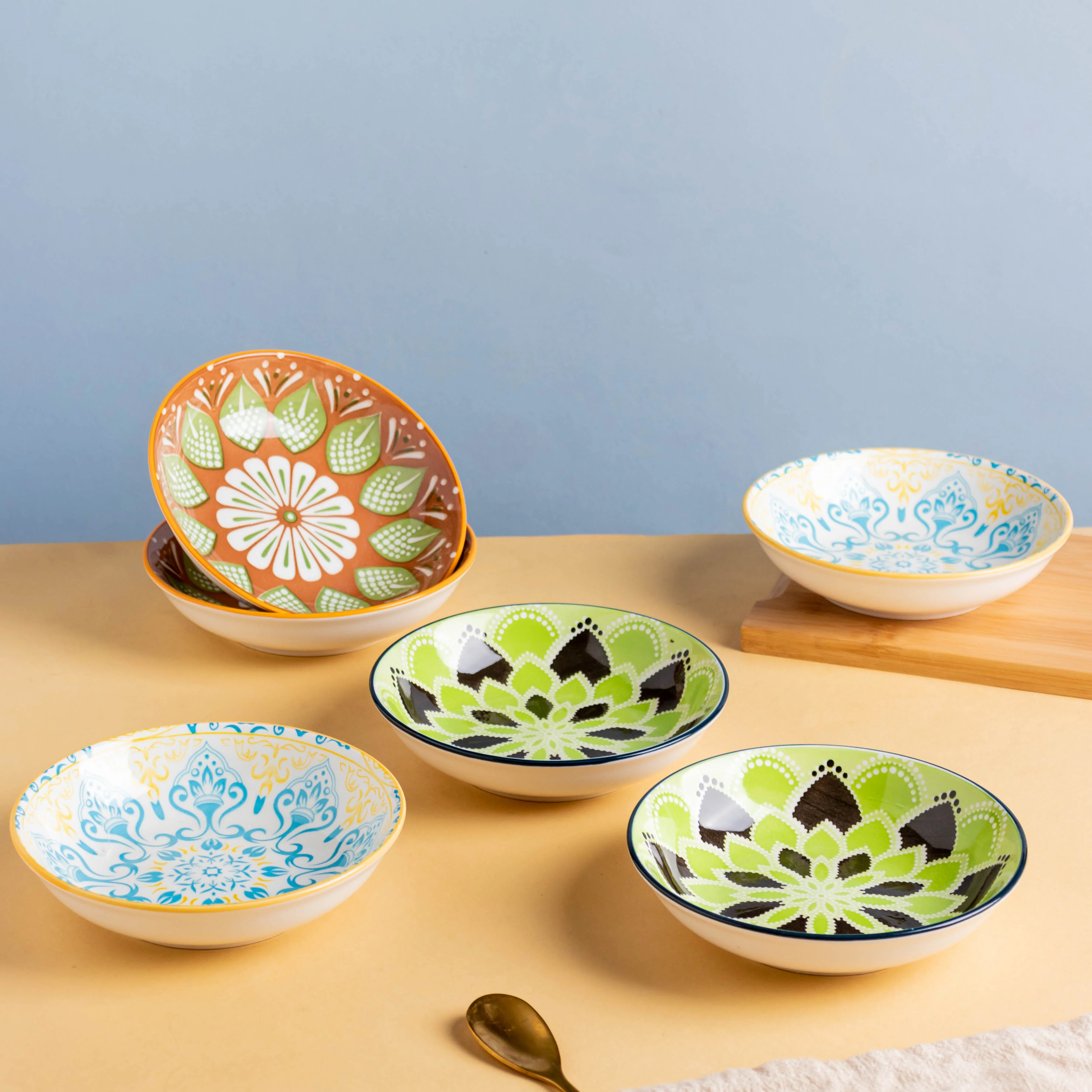 Mandala Dessert Plate Set of 2 - Image 13