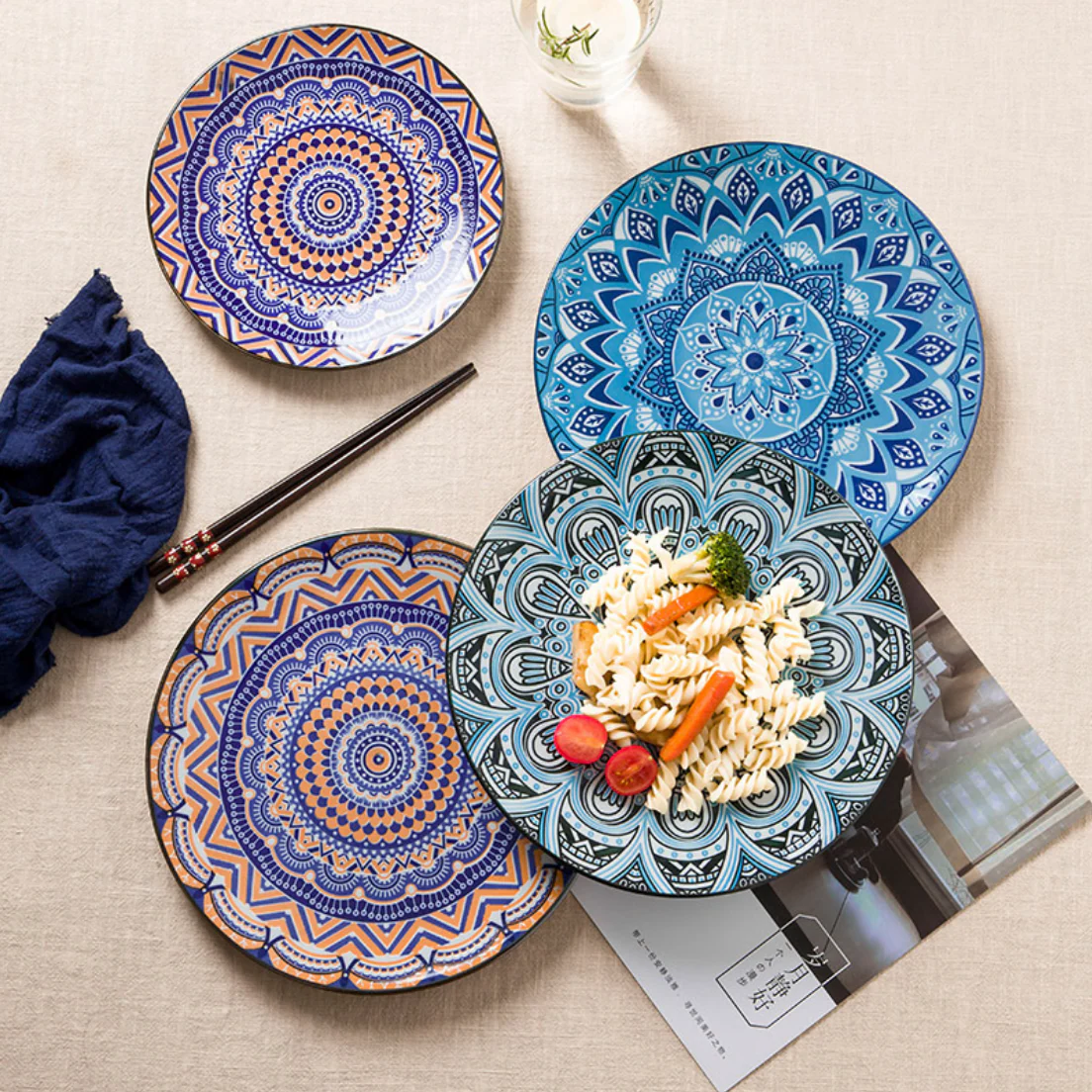 Mandala Dinner Plate - Image 13