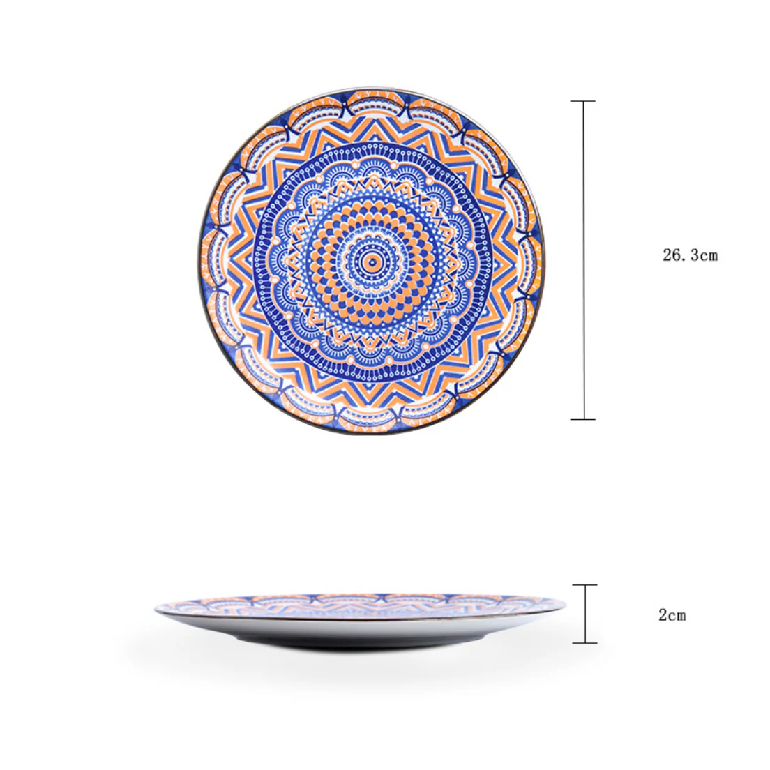 Mandala Dinner Plate - Image 17