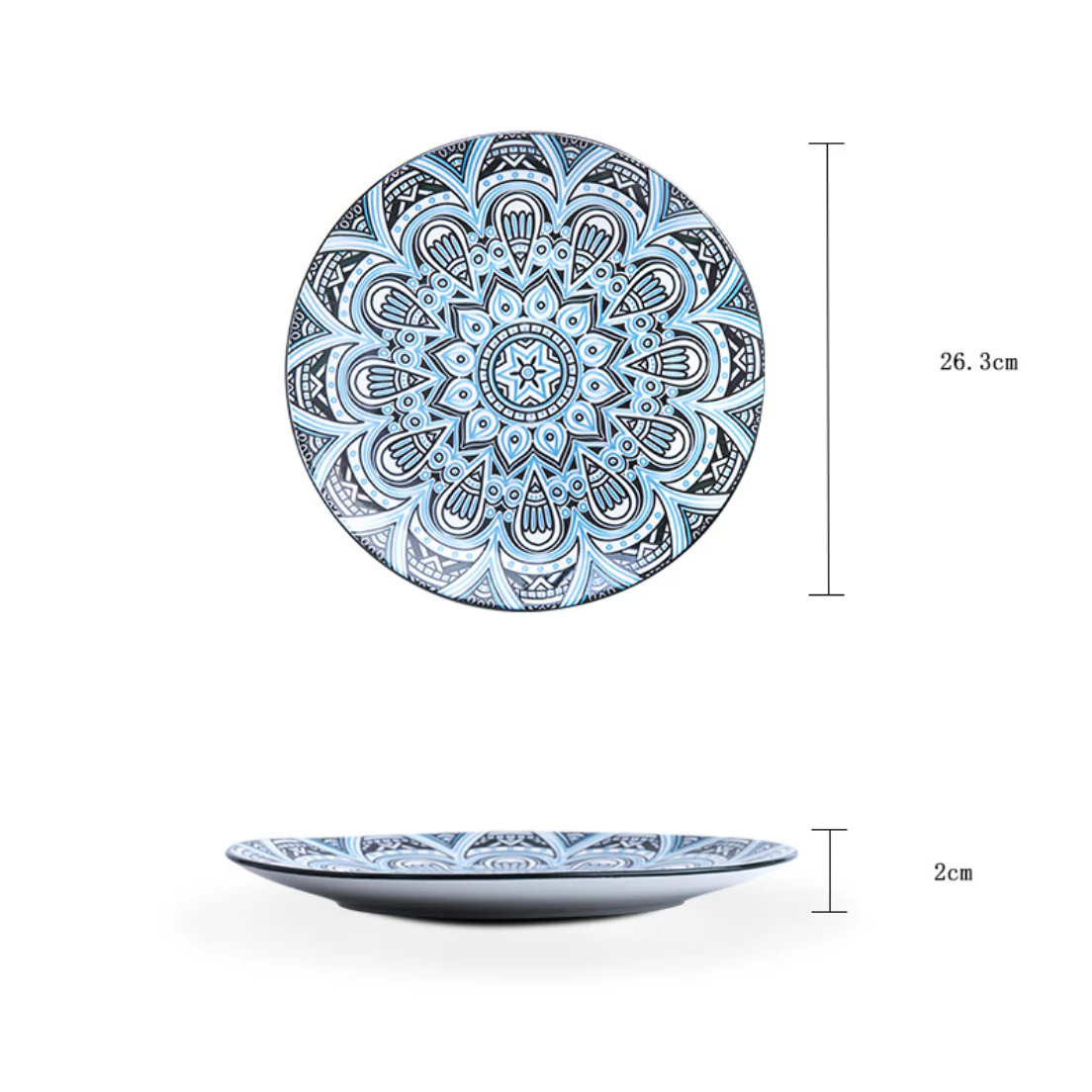Mandala Dinner Plate - Image 19