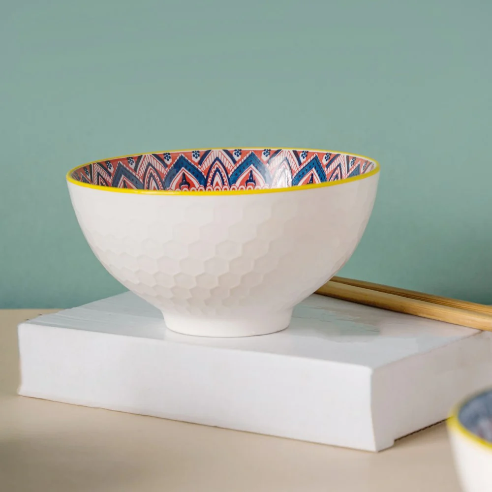 Mandala Ramen Bowl Set of 4 - Image 16