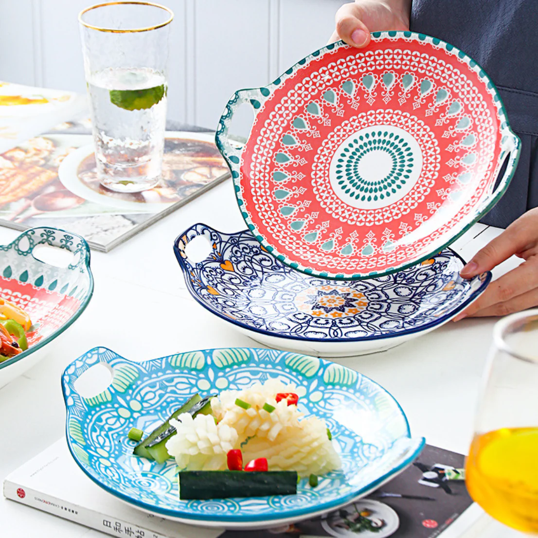 Mandala Round Dish - Image 5