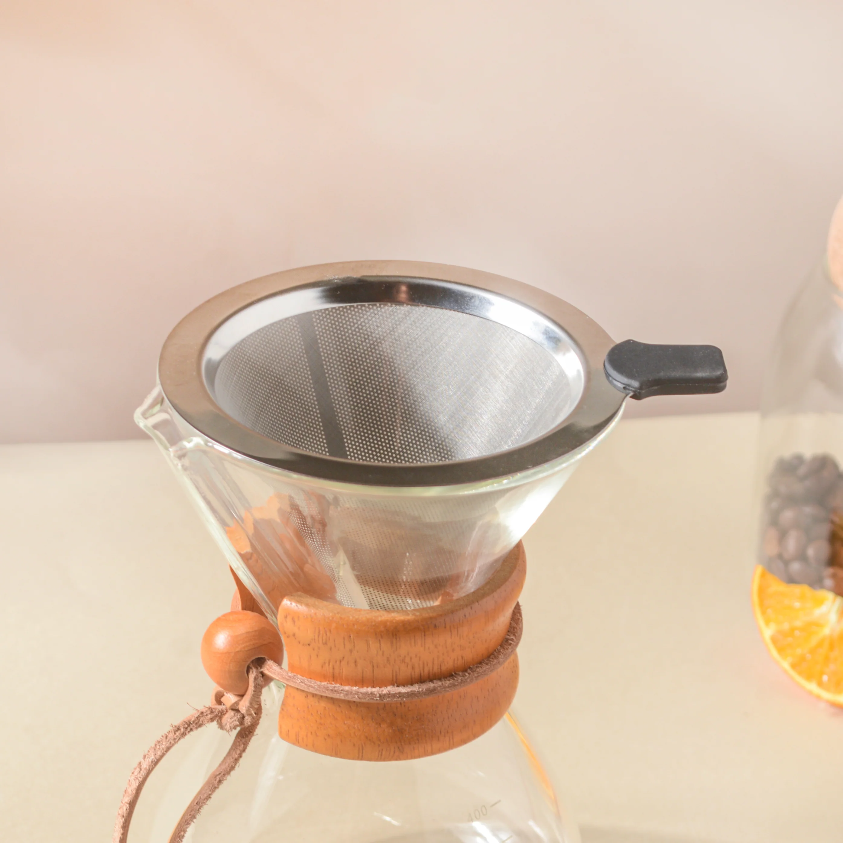 Manual Drip Coffee Maker With Borosilicate Glass Carafe - Image 10