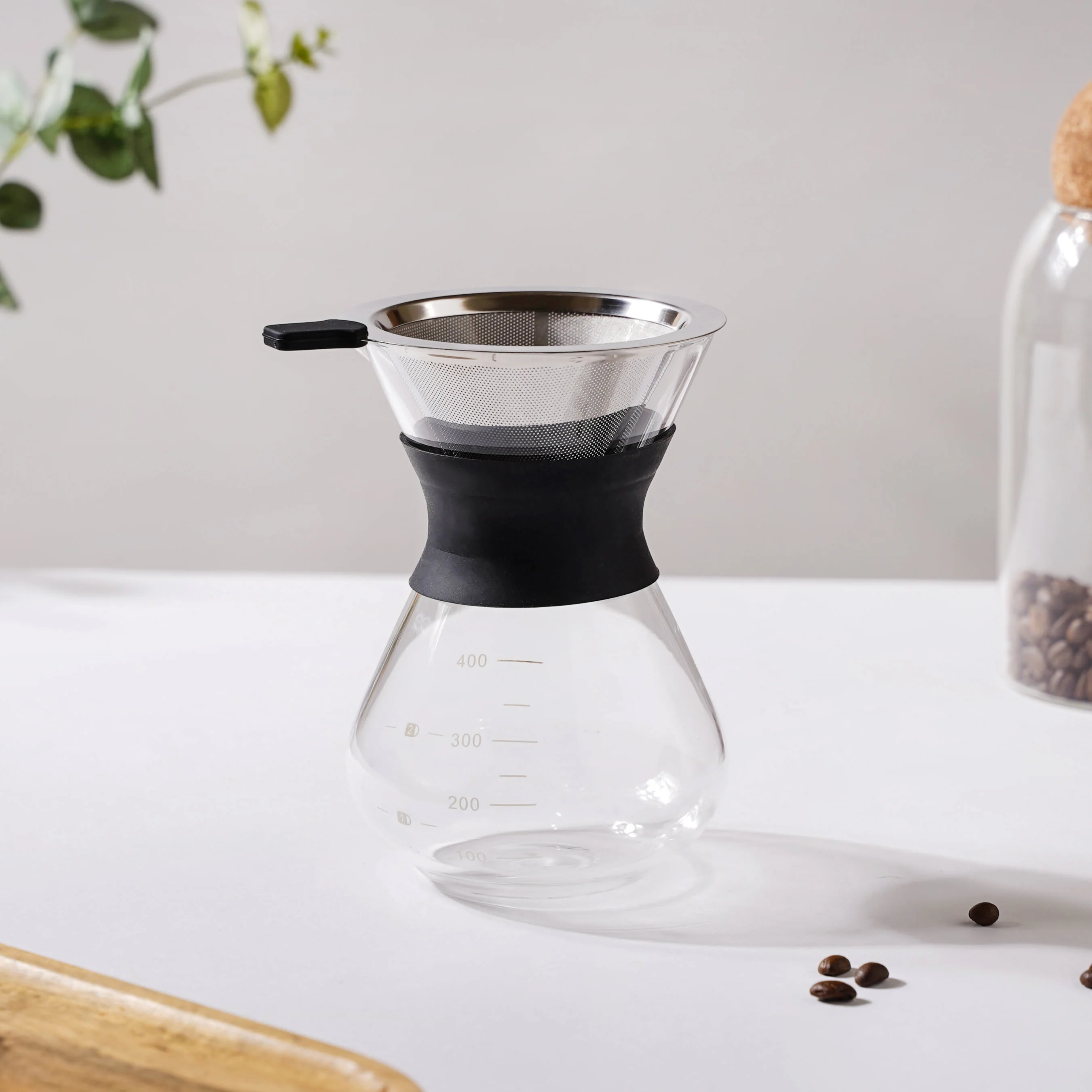 Manual Drip Coffee Maker With Filter Large - Image 3