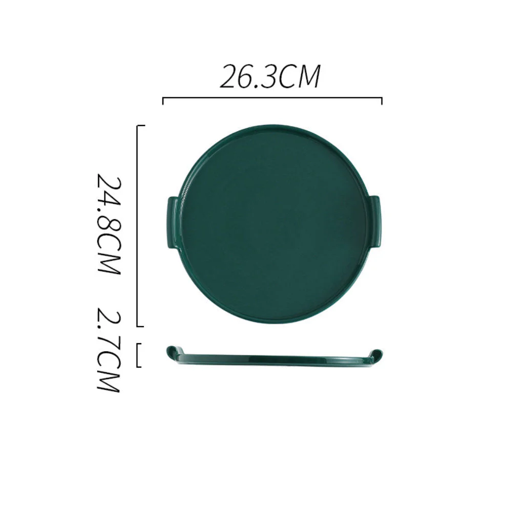 Marble Cake Plate With Cover 8.5 Inch - Image 10