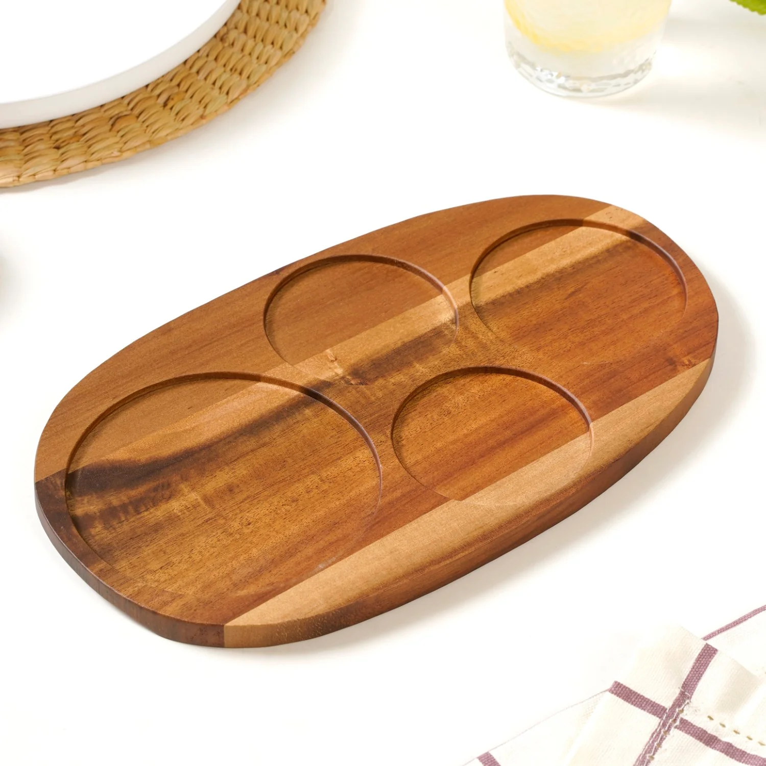 Matte Black Multi Bowl Serving Set Of 5 - Image 6