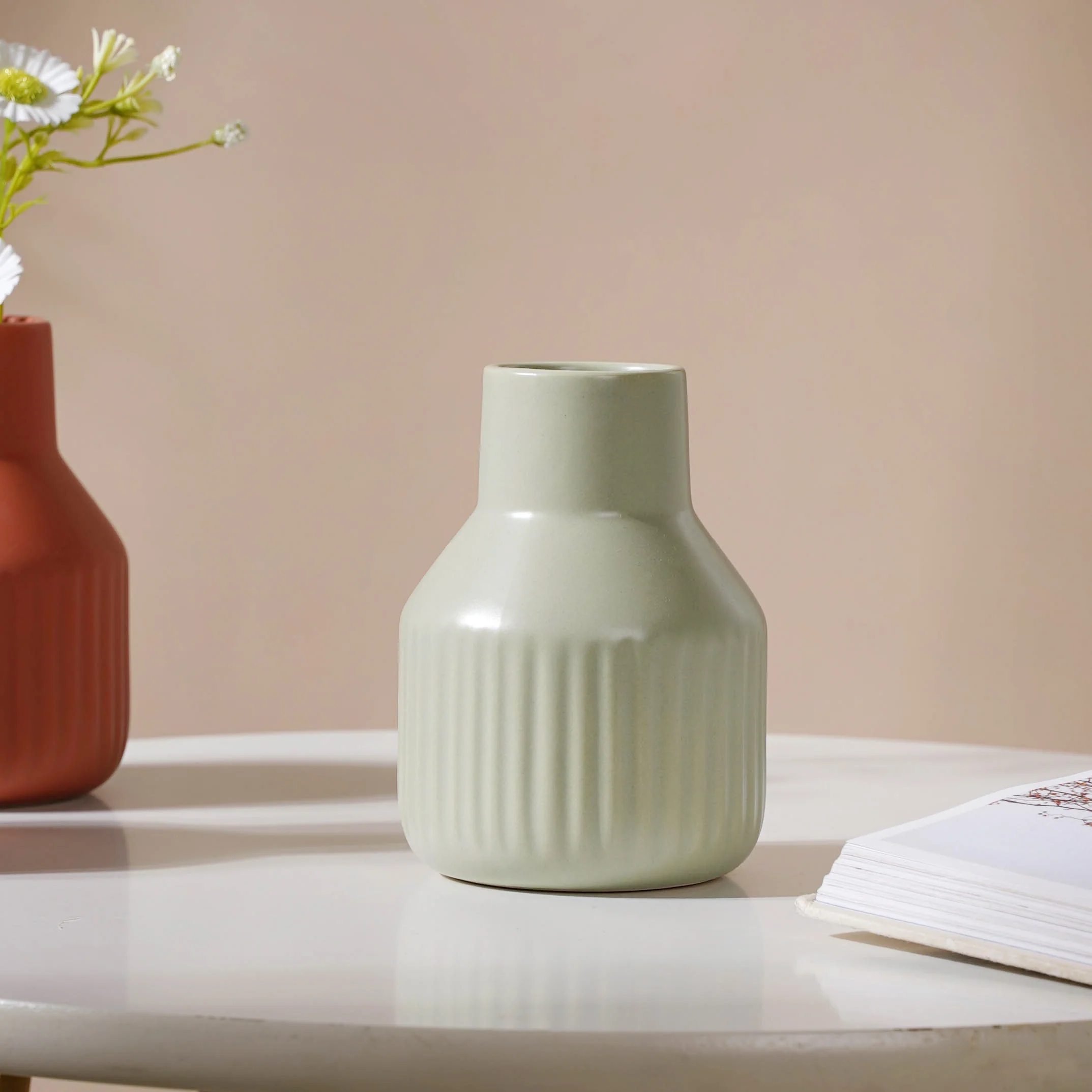 Matte Soft Hued Vase - Image 12