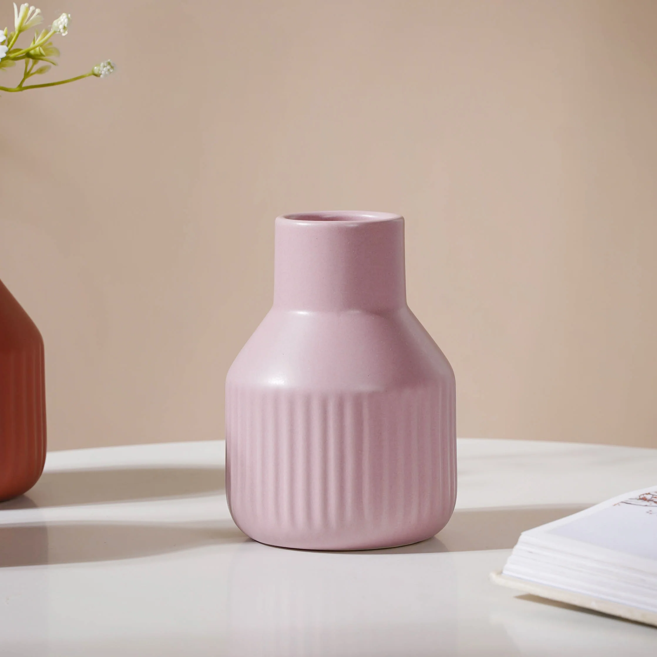 Matte Soft Hued Vase - Image 13