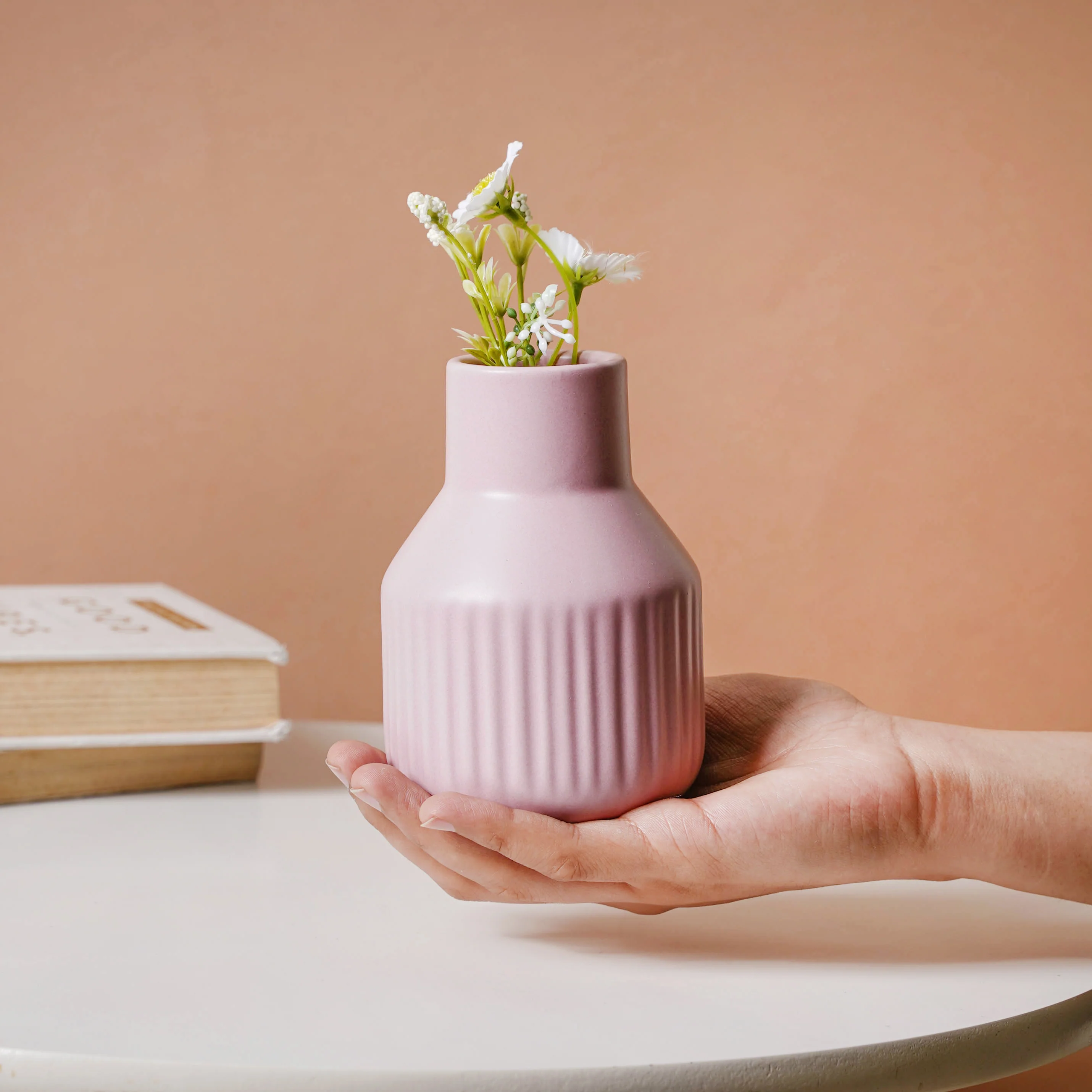 Matte Soft Hued Vase - Image 4