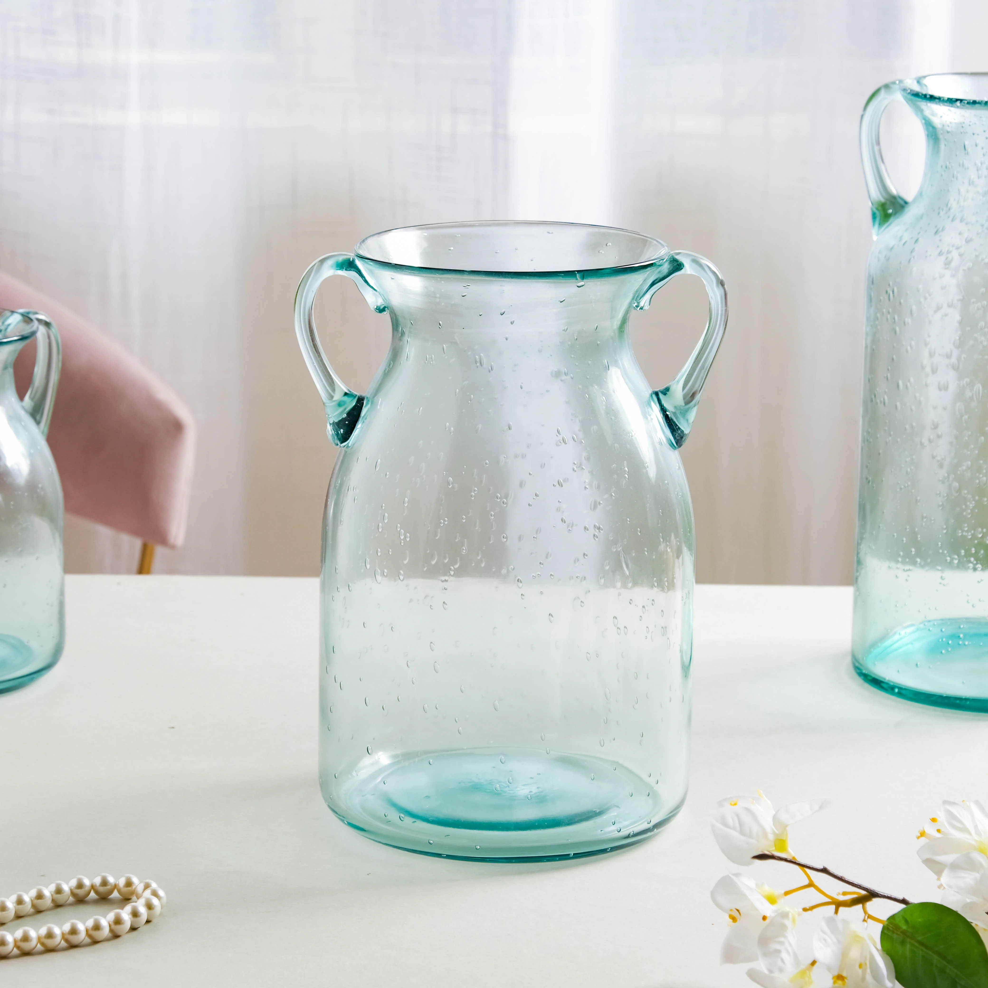 Medium Glass Vase Jar - Image 5
