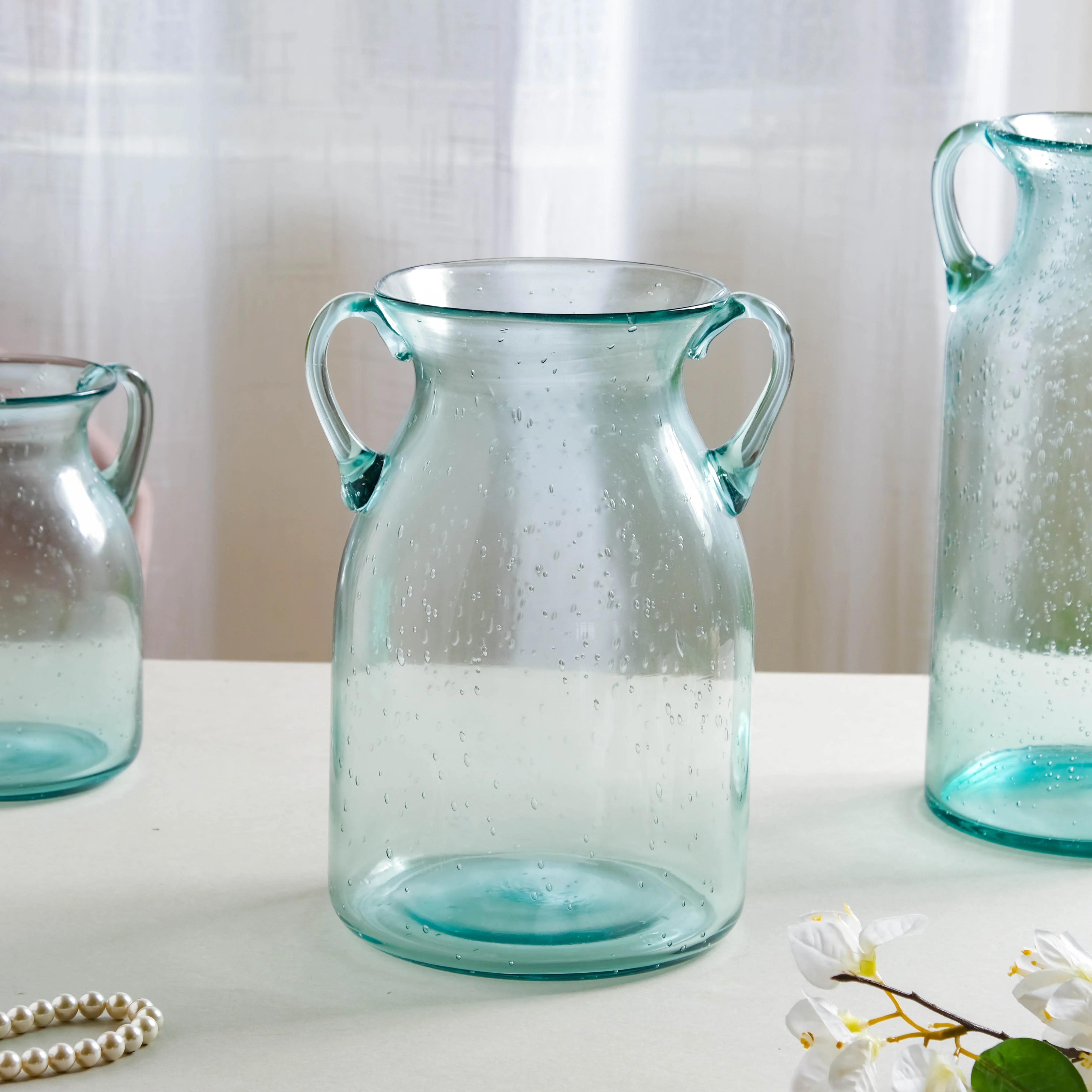 Medium Glass Vase Jar - Image 6