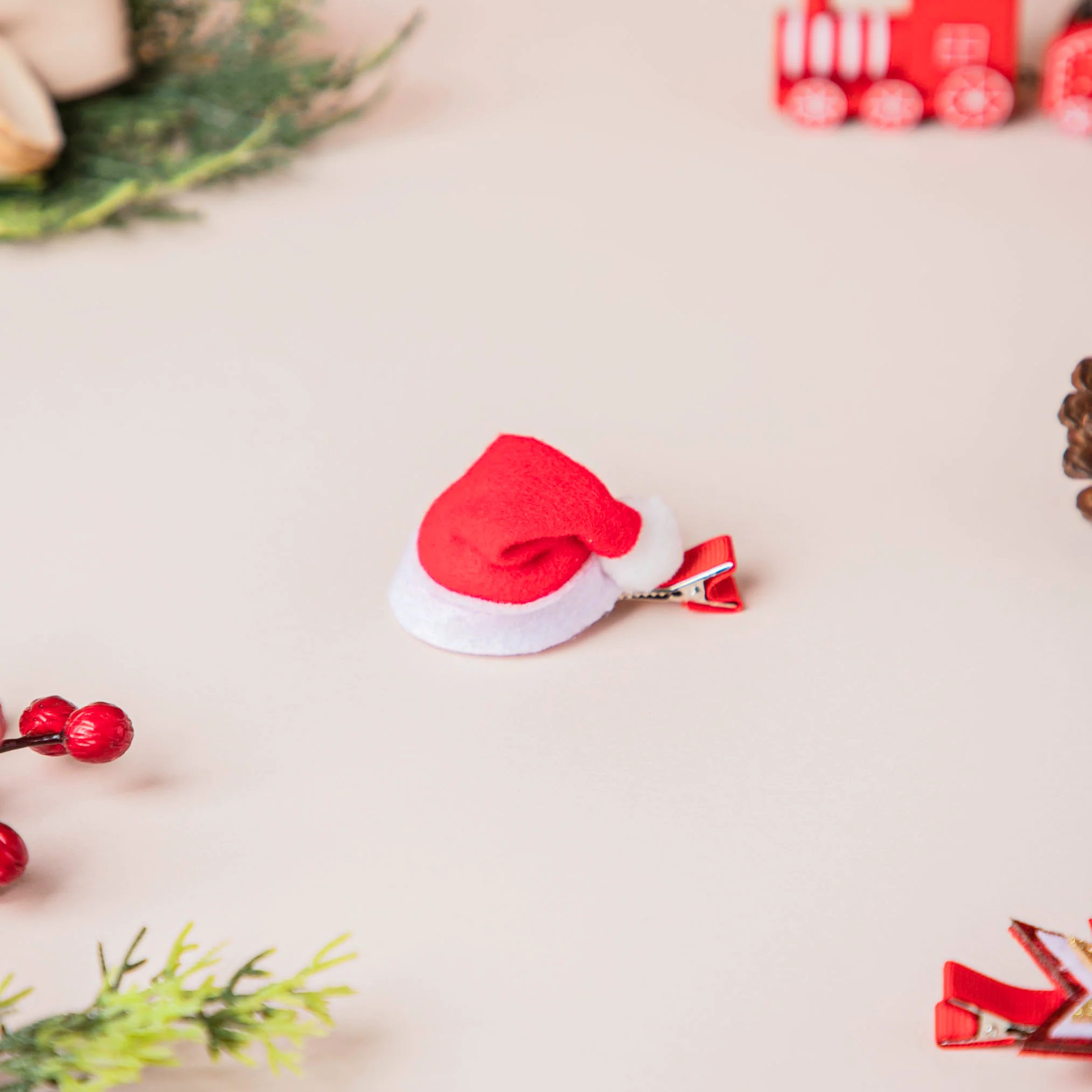 Merry Christmas Eye Frame and Hair Accessories Set of 5 - Image 7
