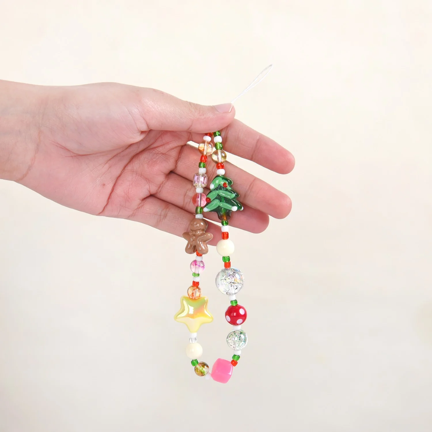 Merry Christmas Phone Charm Strap - Image 2