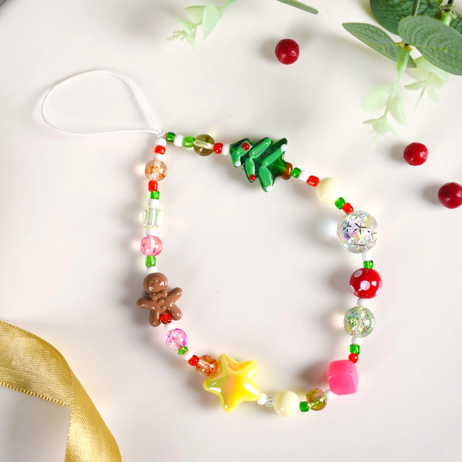 Merry Christmas Phone Charm Strap - Image 8