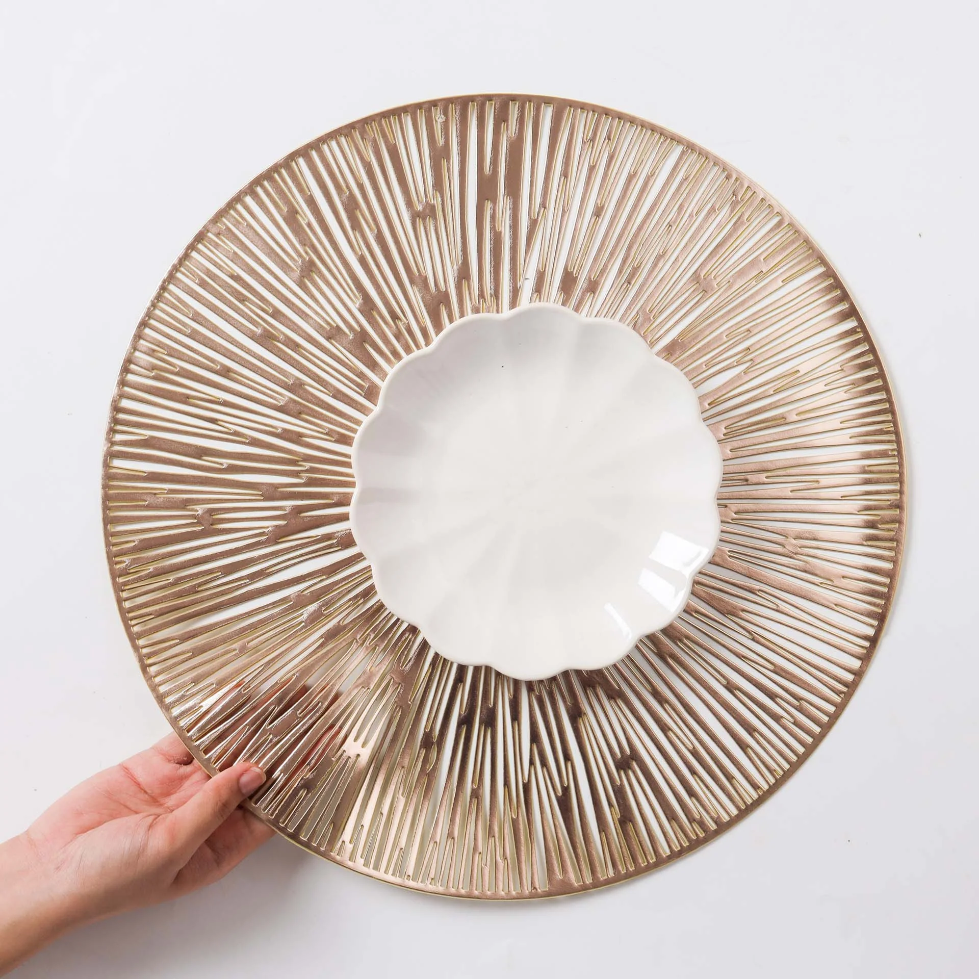 Mesh Pattern Placemats Set of 2 - Image 10