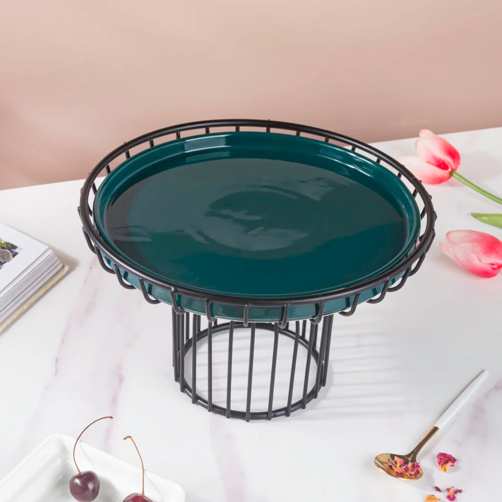 Metal Cake Stand 8 inch - Image 10