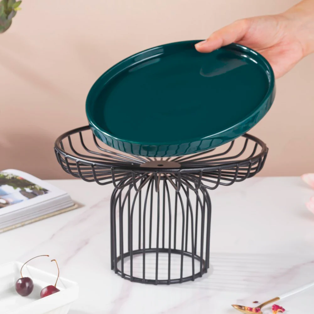 Metal Cake Stand 8 inch - Image 13