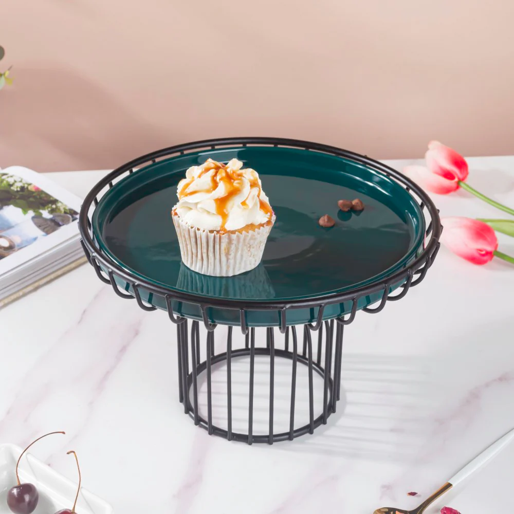 Metal Cake Stand 8 inch - Image 4