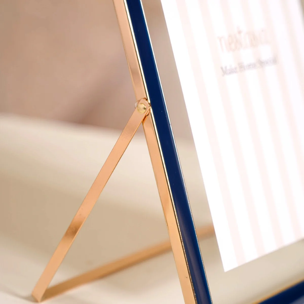 Metal Floating Picture Frame Navy Blue Set Of 3 - Image 11