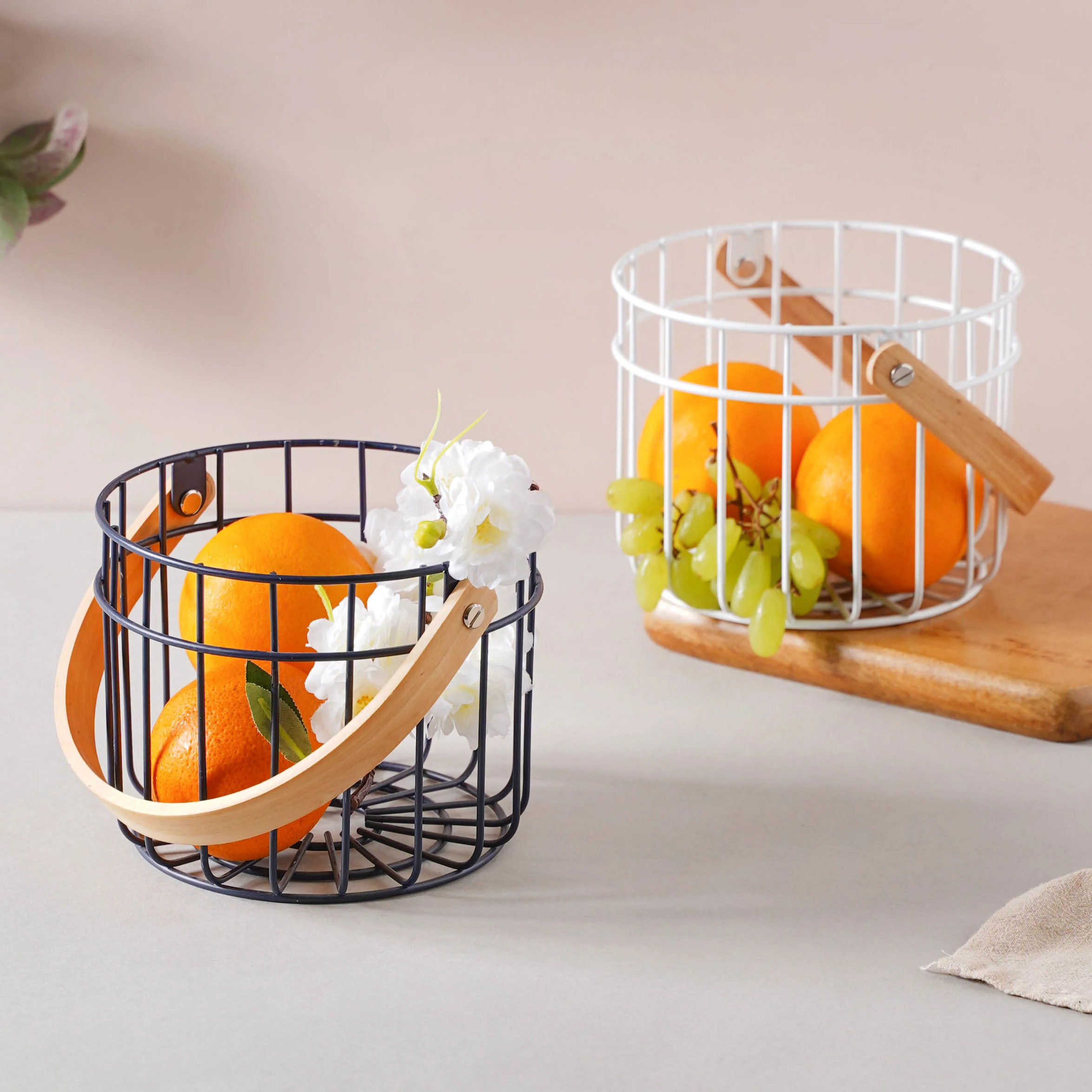 Metal Fruit Basket- Small - Image 7