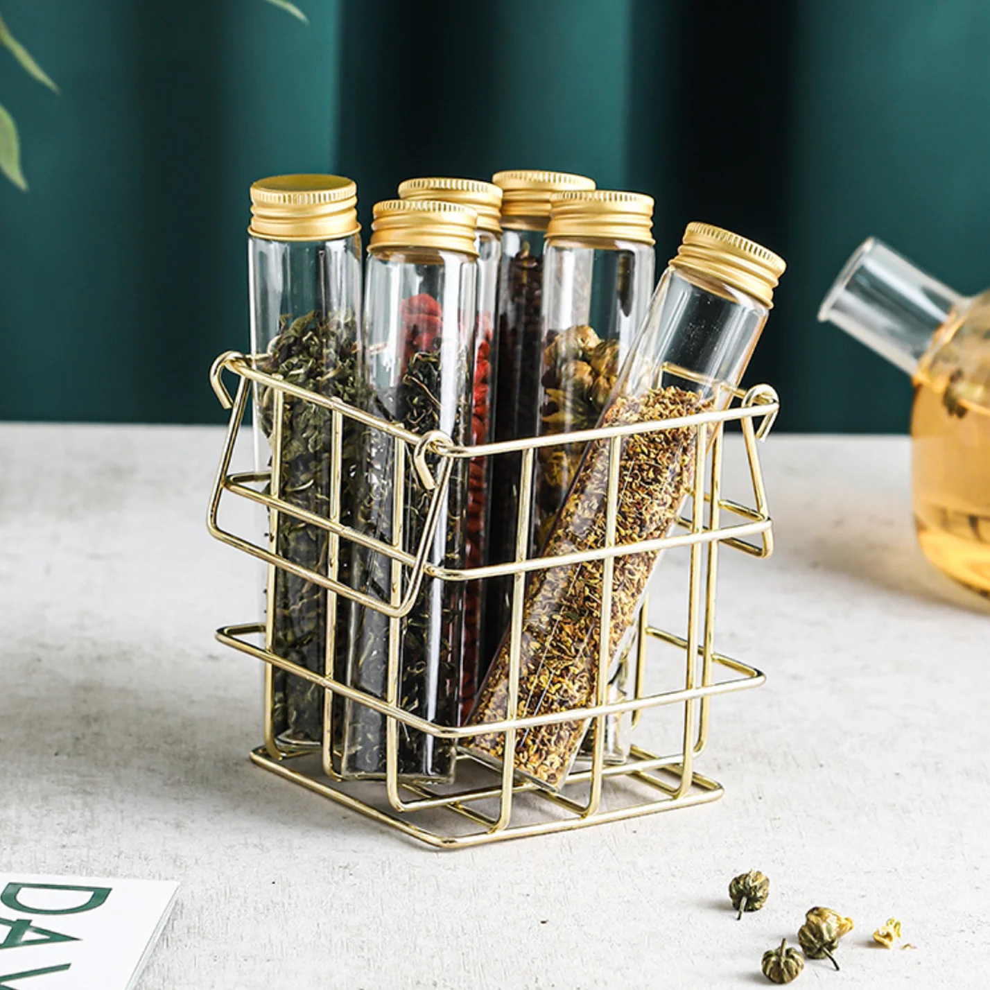 Metal Stand with Mini Jar - Image 8