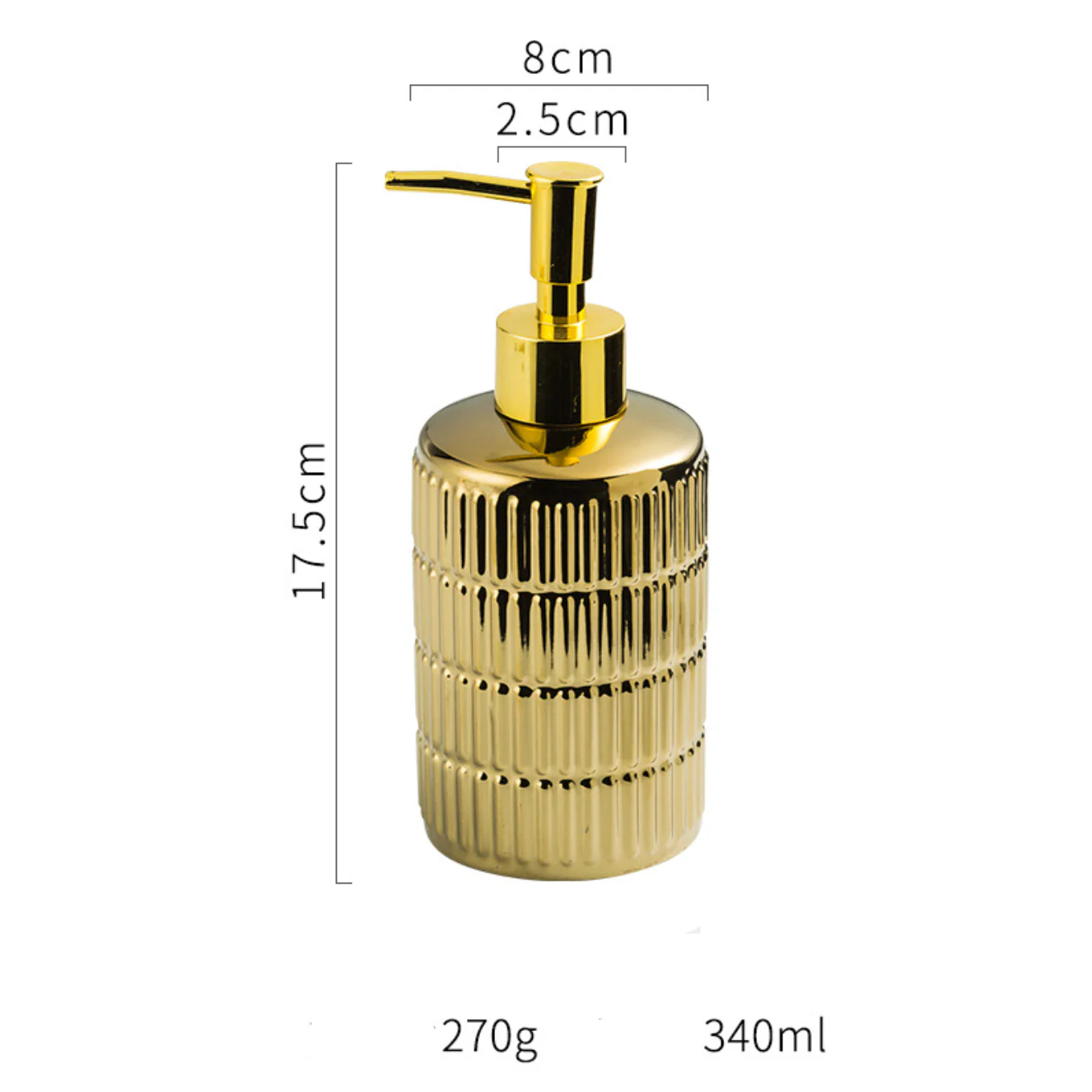 Metallic Dispenser Bottle - Image 16