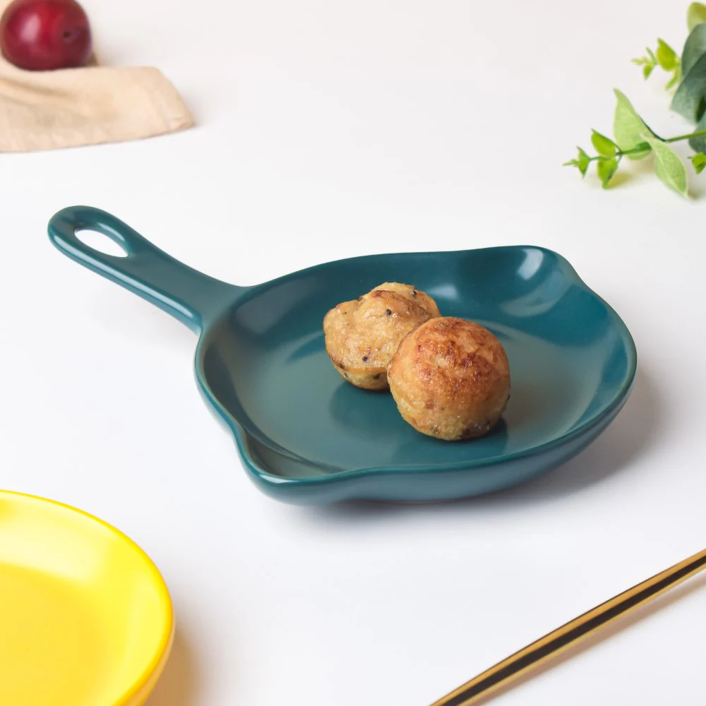 Green Microwavable Baking Tray 6 inch - Image 5