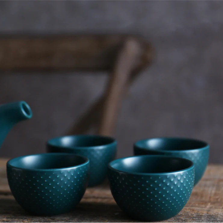 Midnight Green Tea set - Image 7