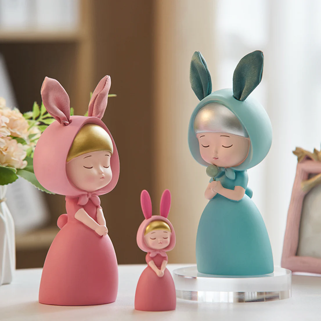 Mini Bunny Doll Showpiece - Image 10