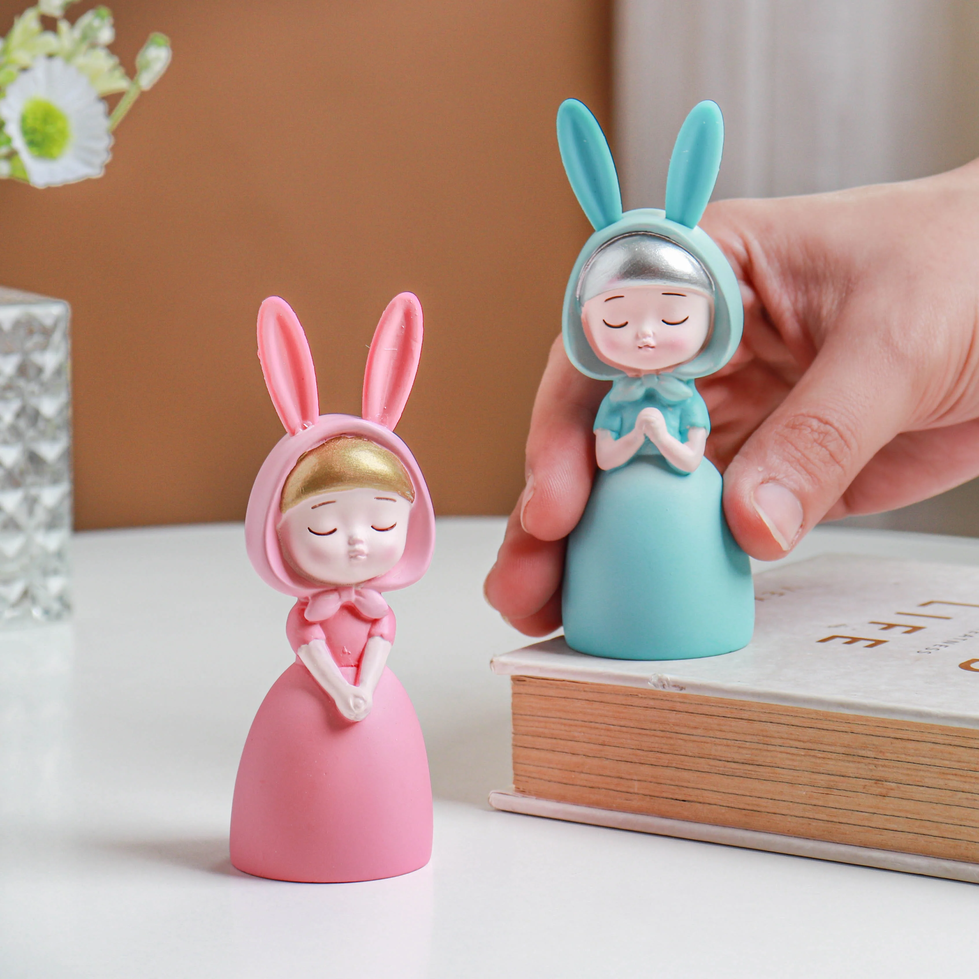 Mini Bunny Doll Showpiece - Image 2
