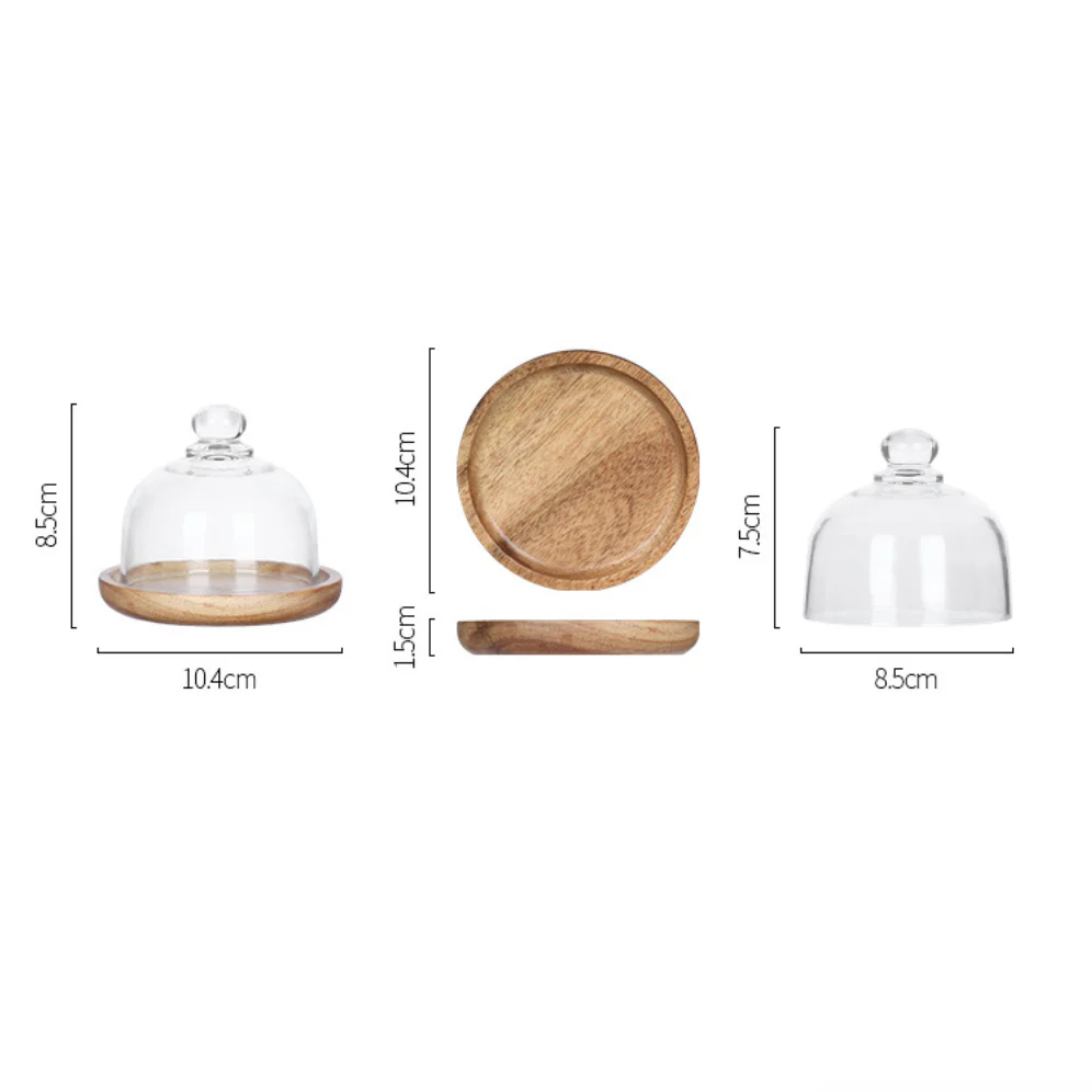 Mini Cake Stand With Dome - Image 8