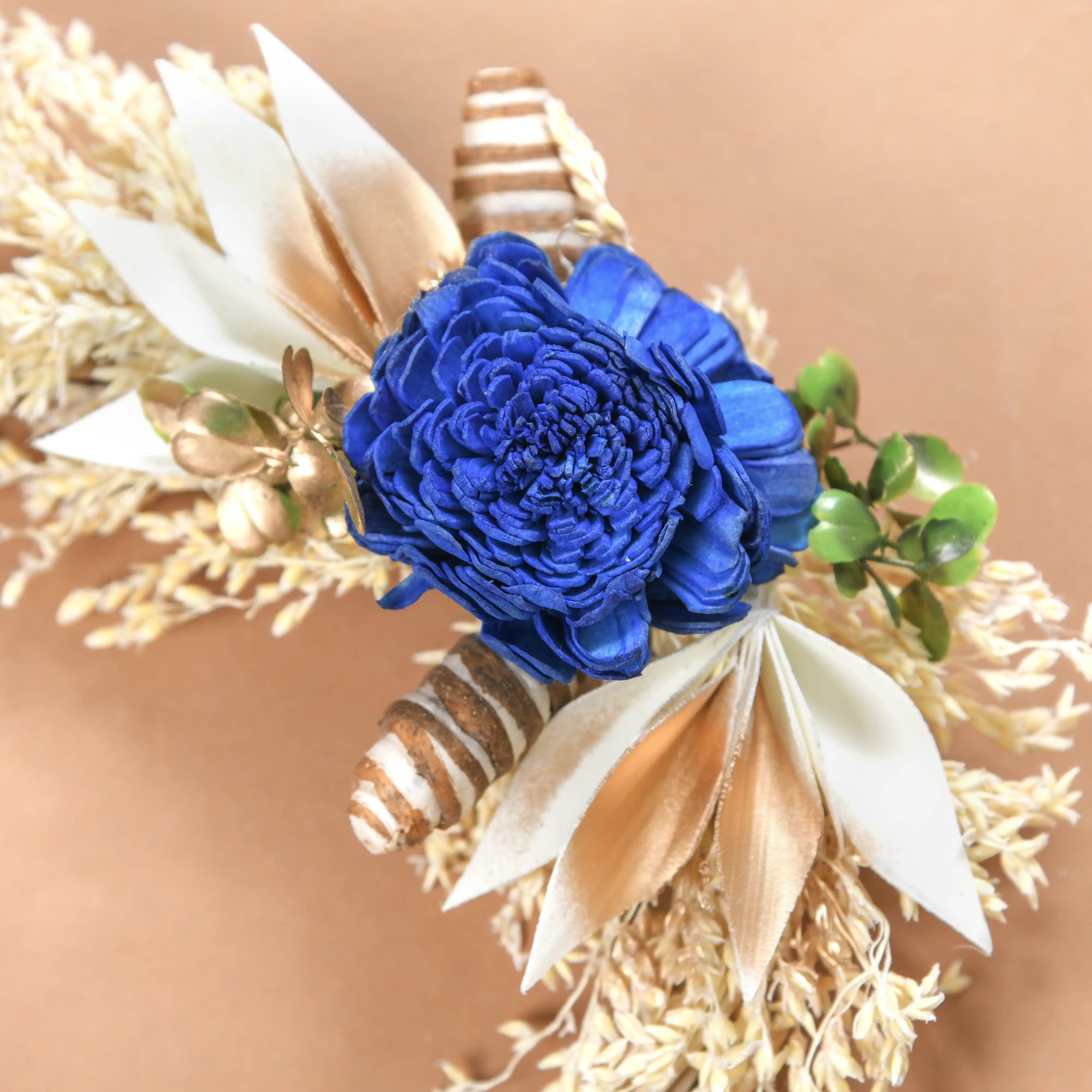 Mini Shola Flower Wreath Eco-Friendly Set Of 4 - Image 8