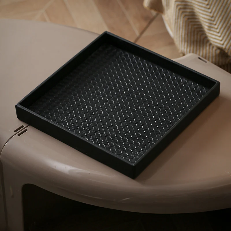 Minimalist Square Organizer Tray Black - Image 7