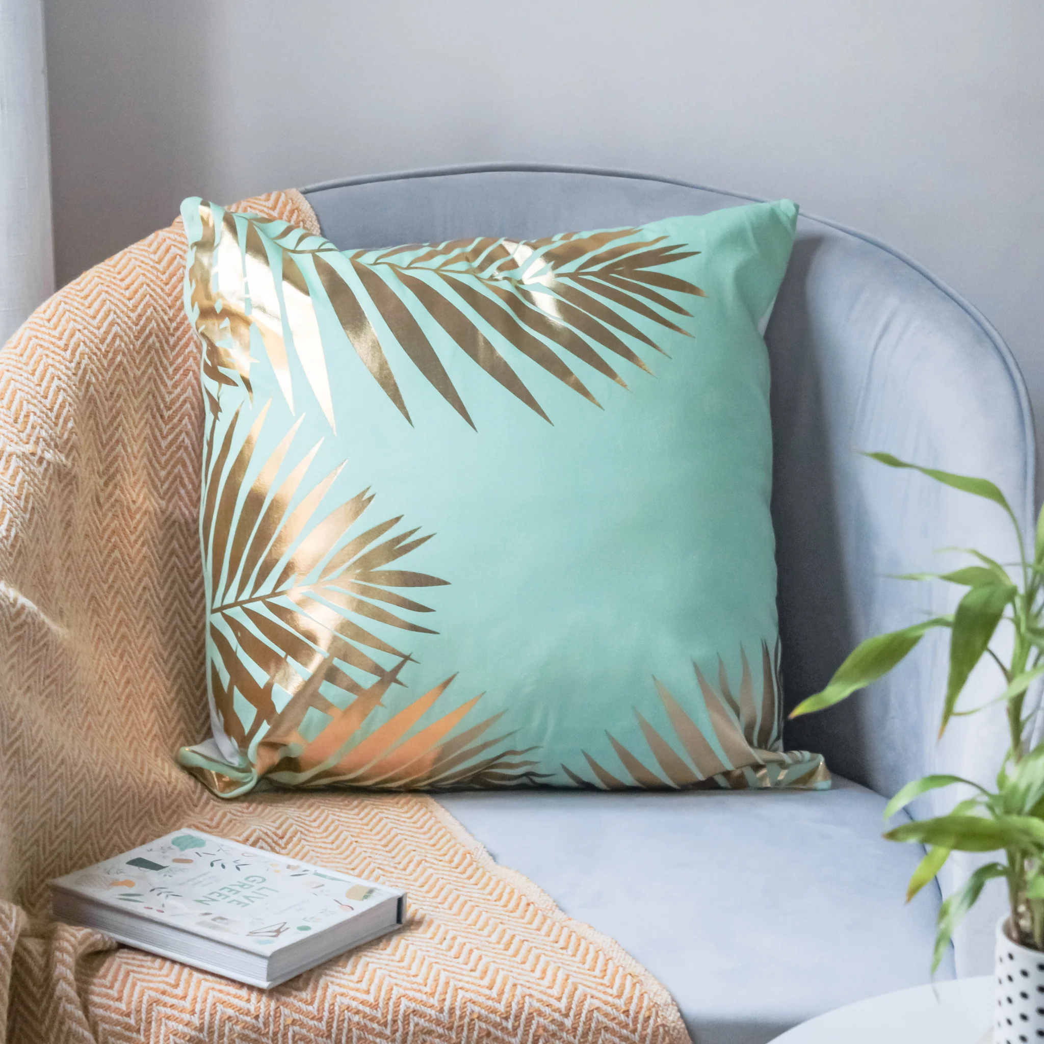 Mint Green Cushion Cover Set of 2 - Image 5