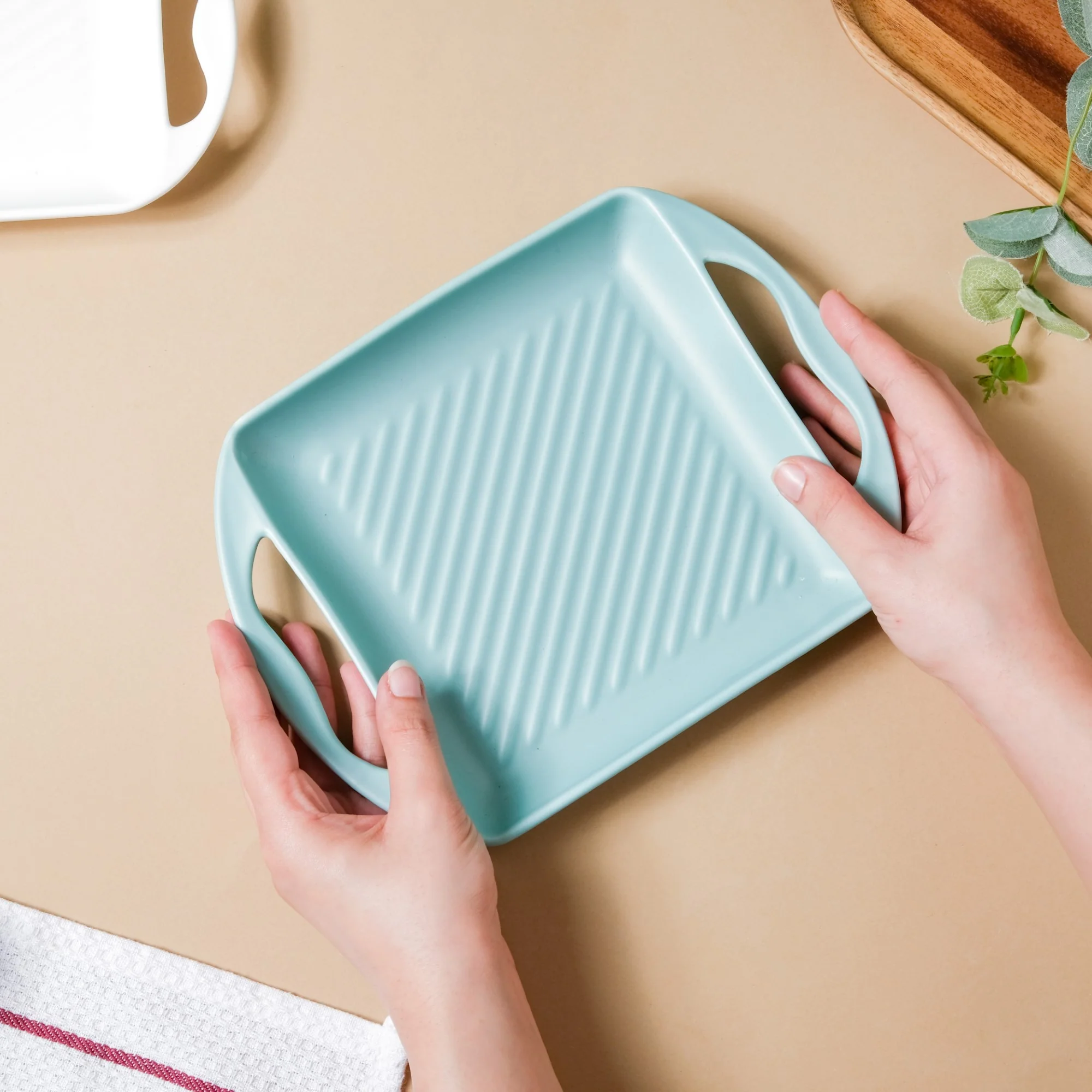 Mint Square Baking Tray Small - Image 5