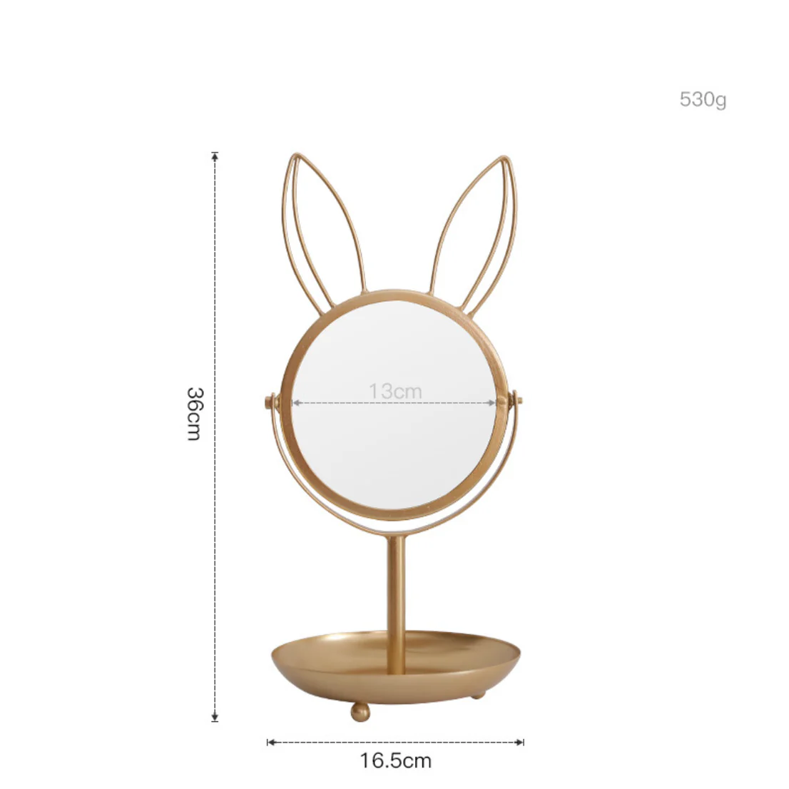 Mirror With Tray - Image 3