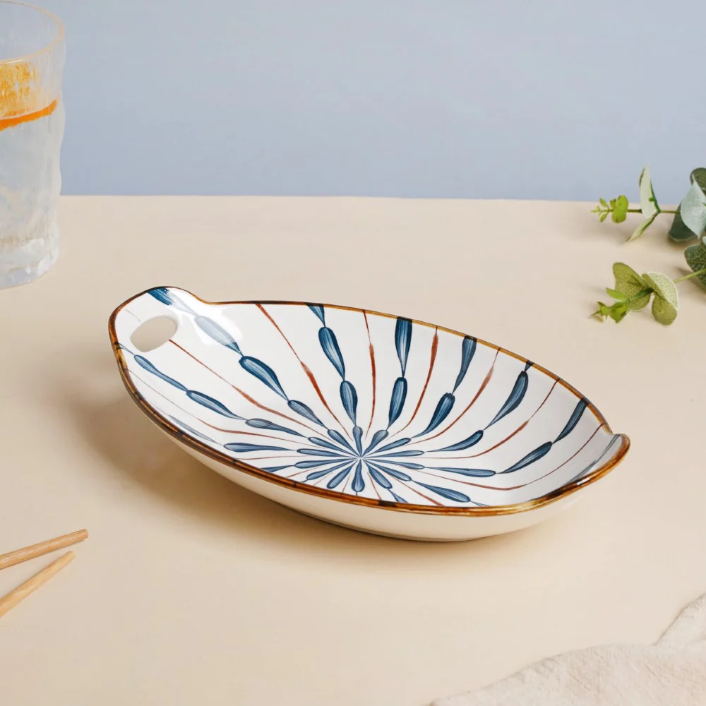 Mizo Teardrop Ceramic Baking Plate 11 inch - Image 3