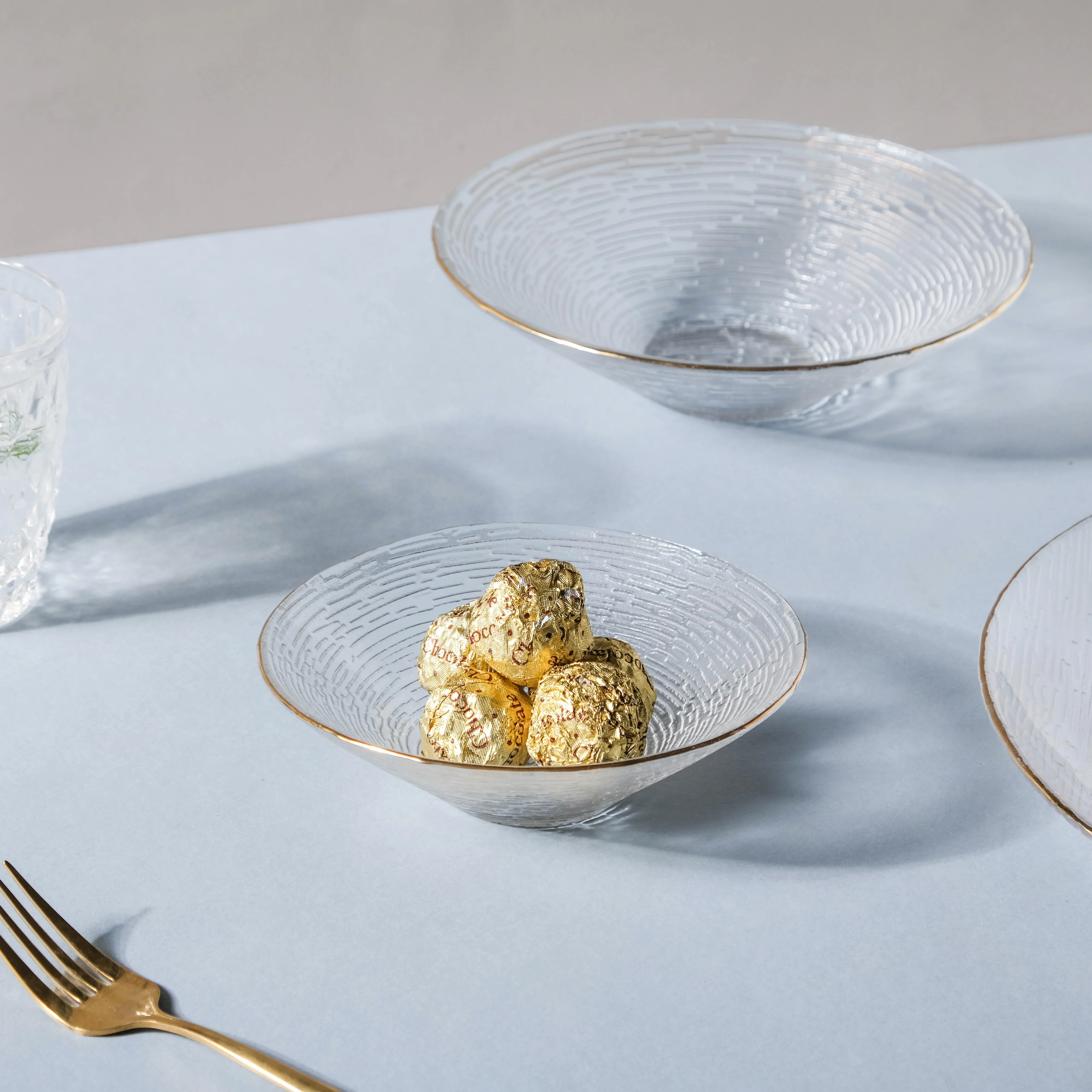 Modern Glass Fruit Bowl 200 ml - Image 5