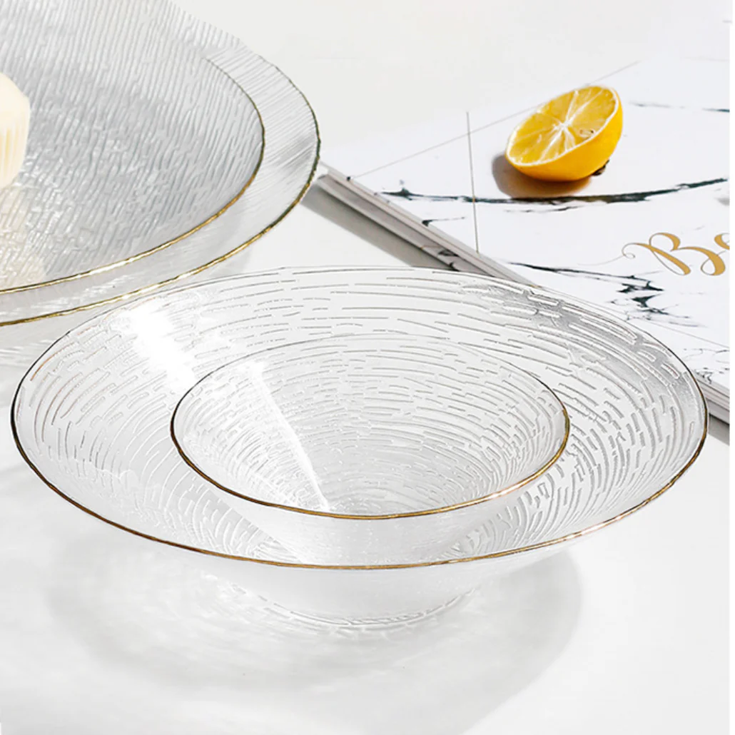 Modern Glass Fruit Bowl 200 ml - Image 9
