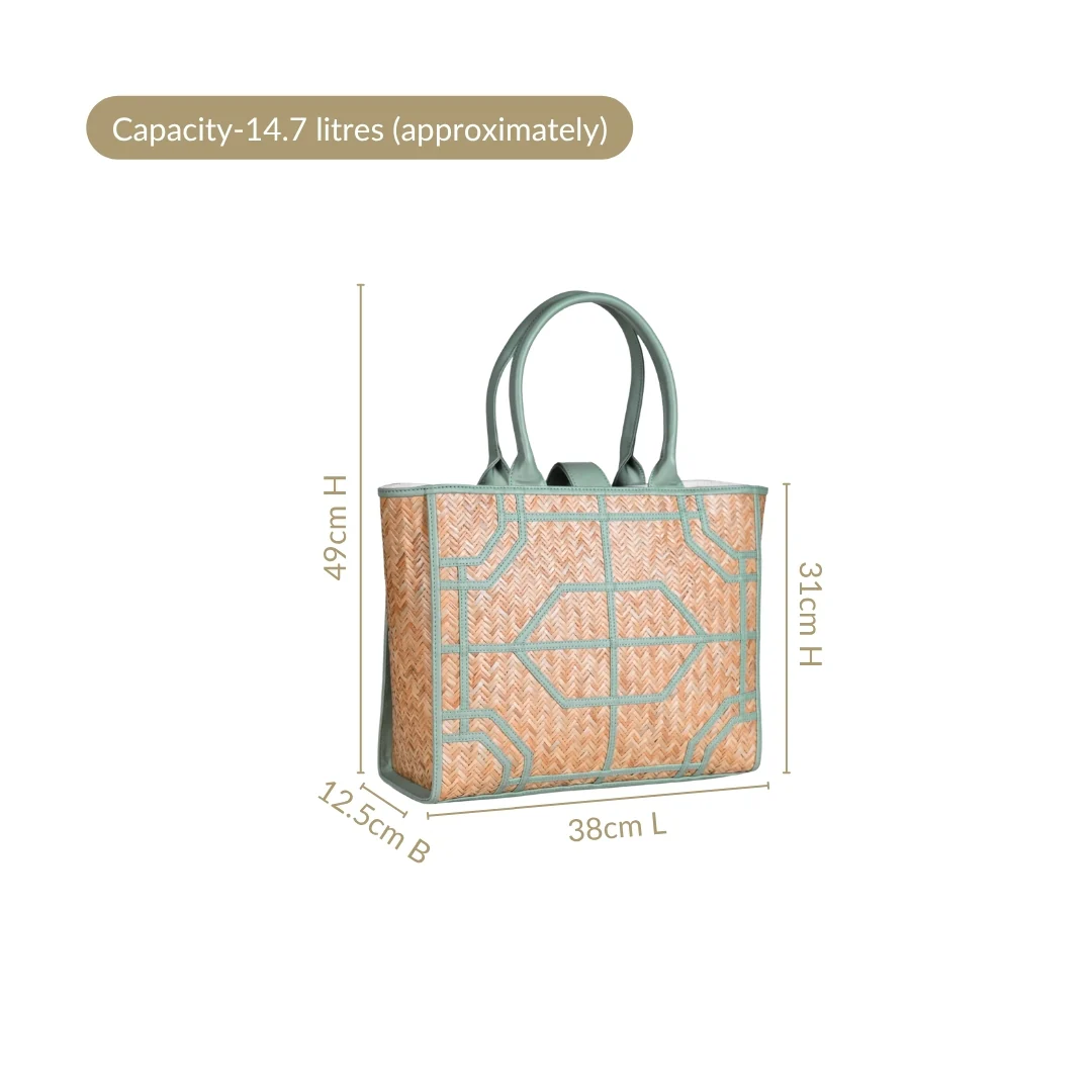 Modern Mint BreezeBag Eco Conscious Tote - Image 3