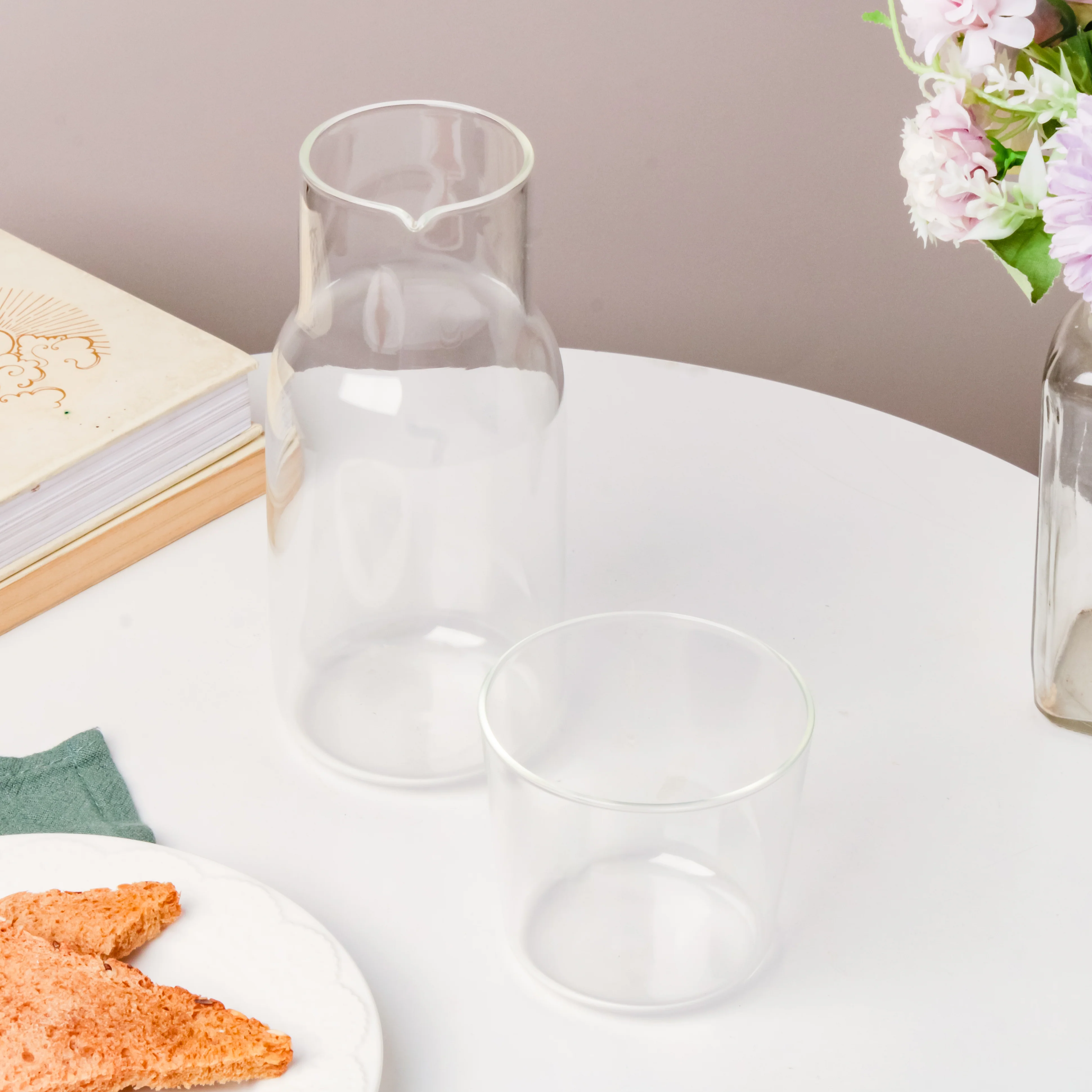 Modern Tea Jug And Cup Set - Image 2