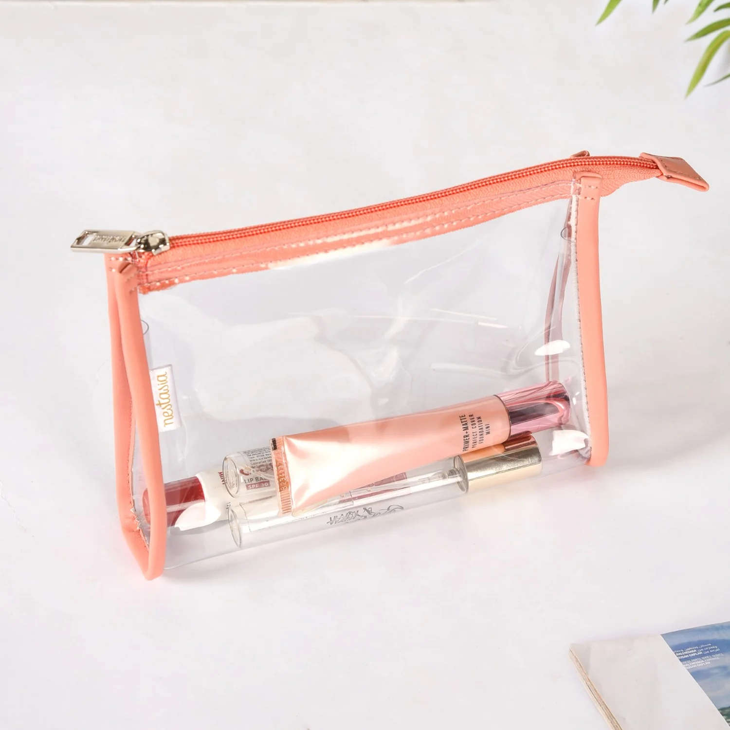 Multipurpose Makeup And Travel Pouch Set Of 4 Pink - Image 9