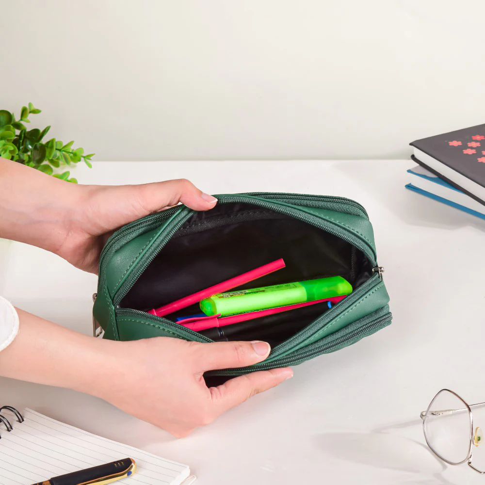 Multipurpose Pen Pouch Green - Image 10