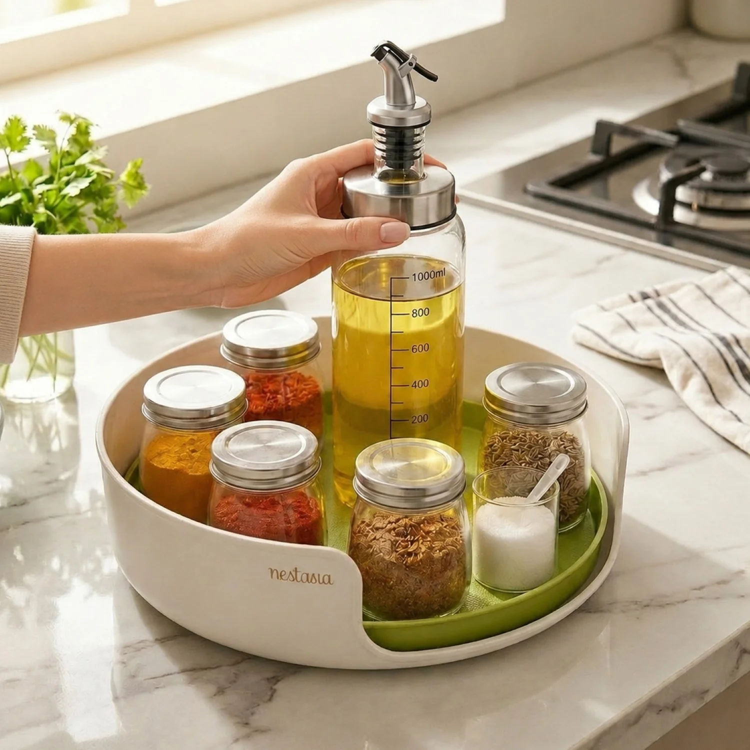 Multipurpose Rotating Organizer Tray - Image 2