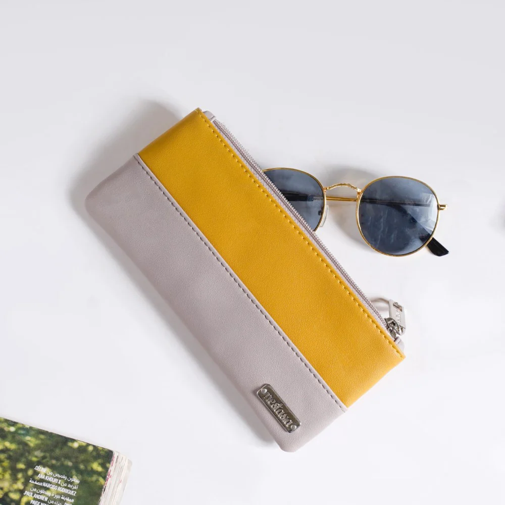 Multipurpose Travel Pouch Set of 3 Yellow - Image 17